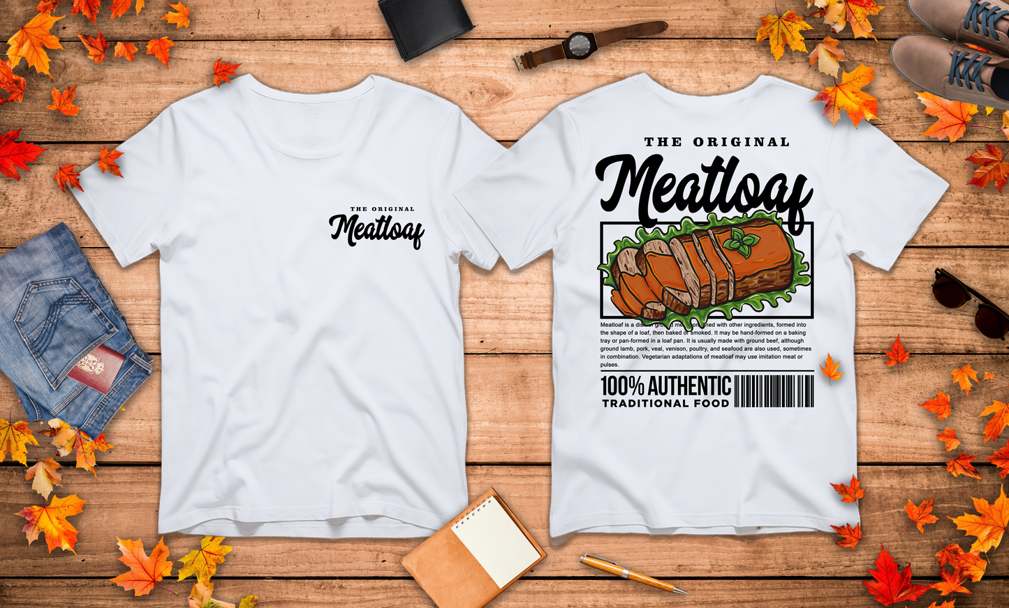The Original Meatloaf Tshirt – Classic Comfort Food Icon