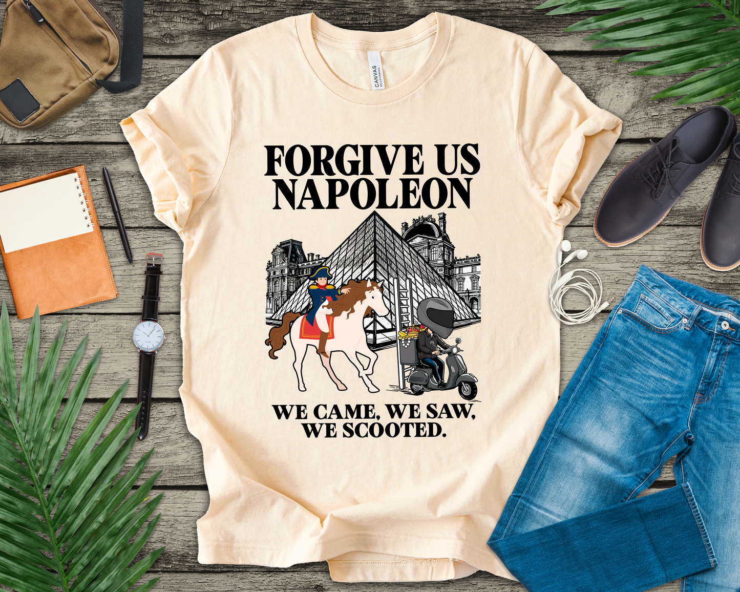 Forgive Us Napoleon – Louvre Museum Heist Tee