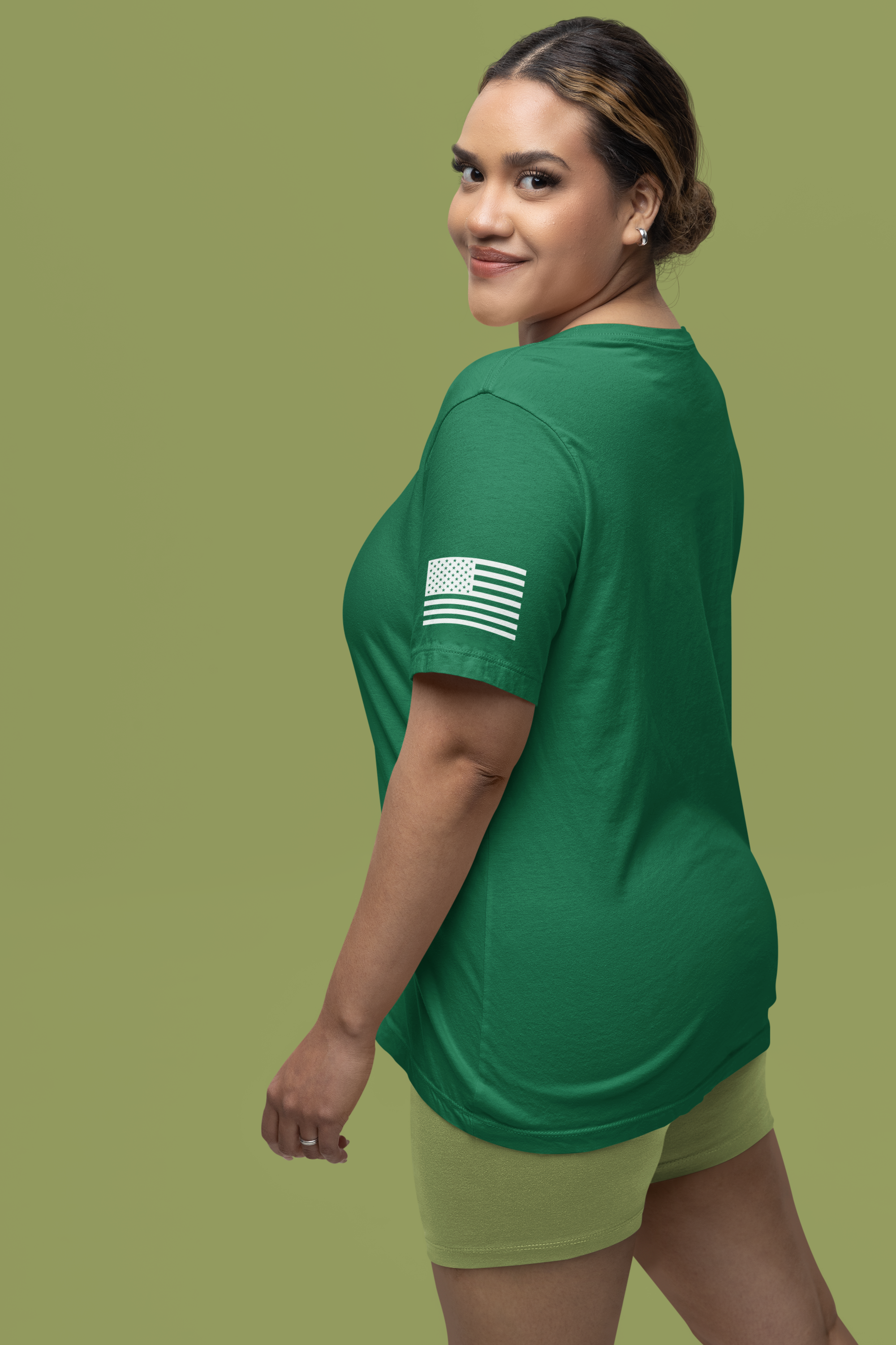 Washington State Evergreen State Presidential Coin Graphic T-Shirt | USA EST 1851 Patriotic Tee