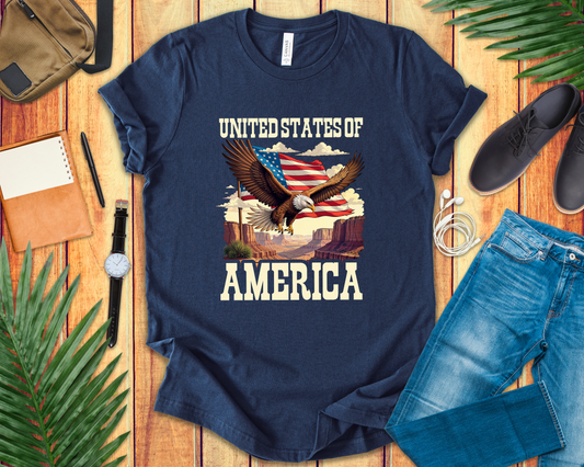 Stars Stripes Strength Shirt Patriotic USA Graphic Tee for Americans Who Stand Boldly in Their Love for Country Liberty and Unity