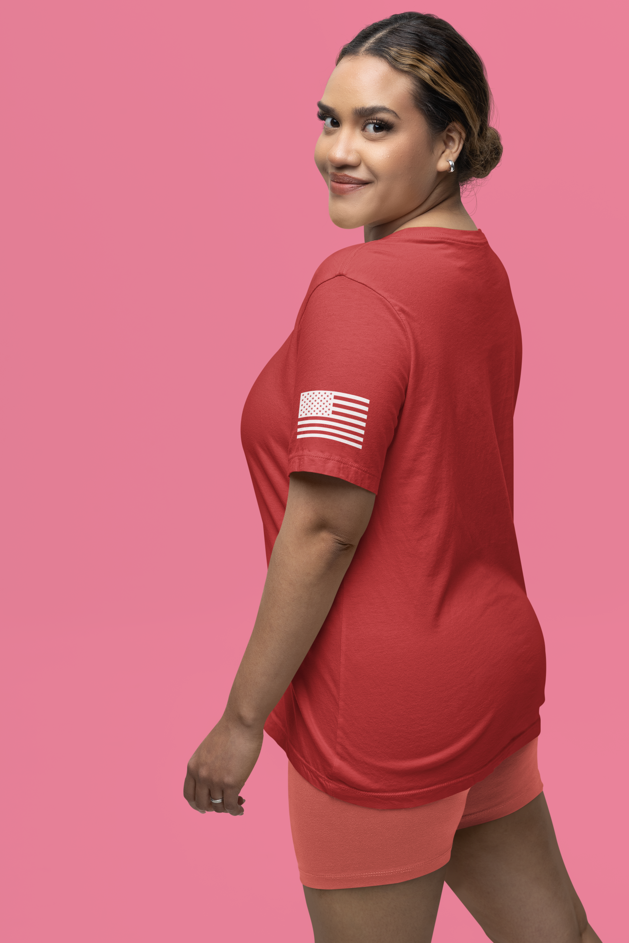 Los Angeles California USA T-Shirt – Arch Typography Skyline United States Tee