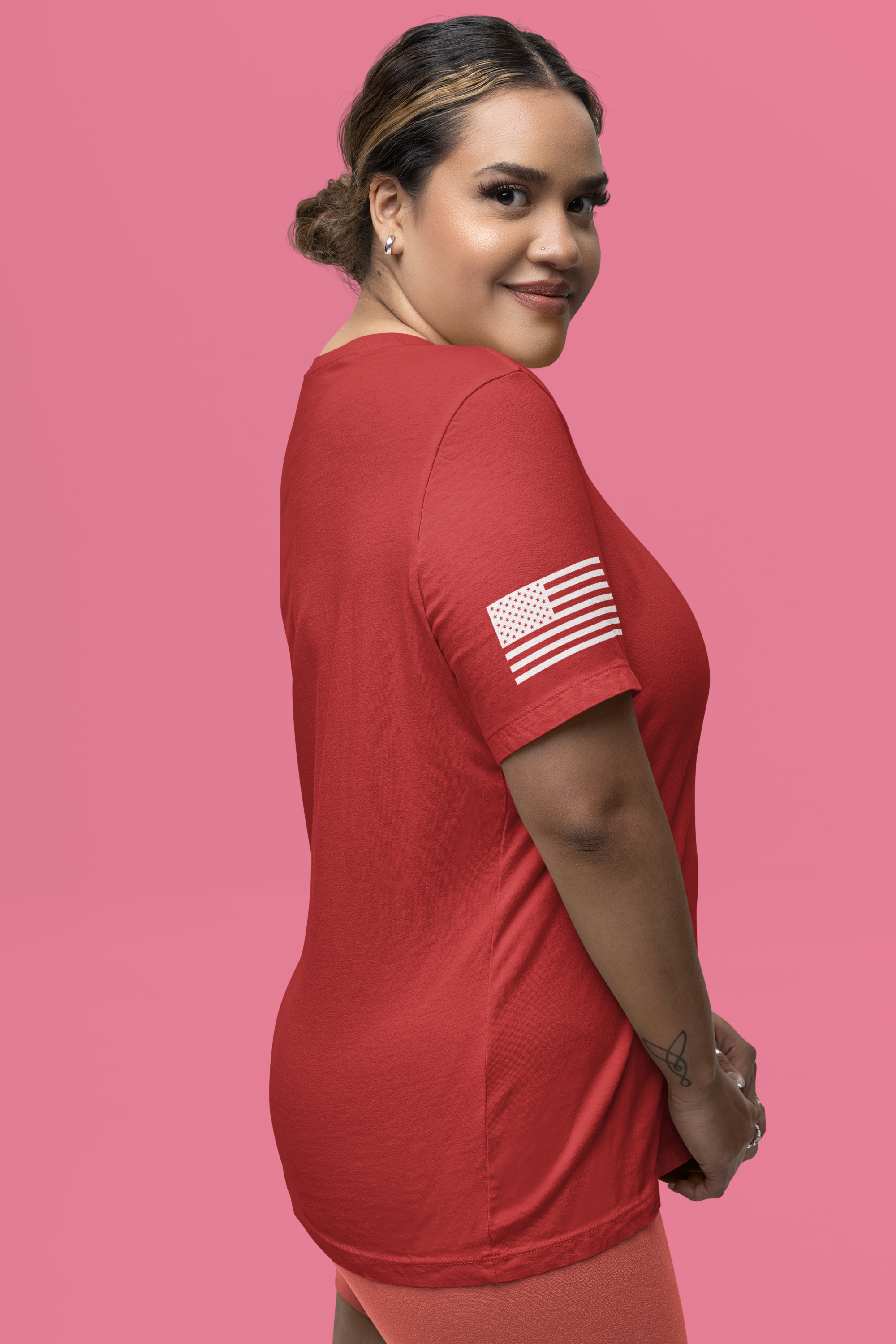 Los Angeles California USA T-Shirt – Arch Typography Skyline United States Tee