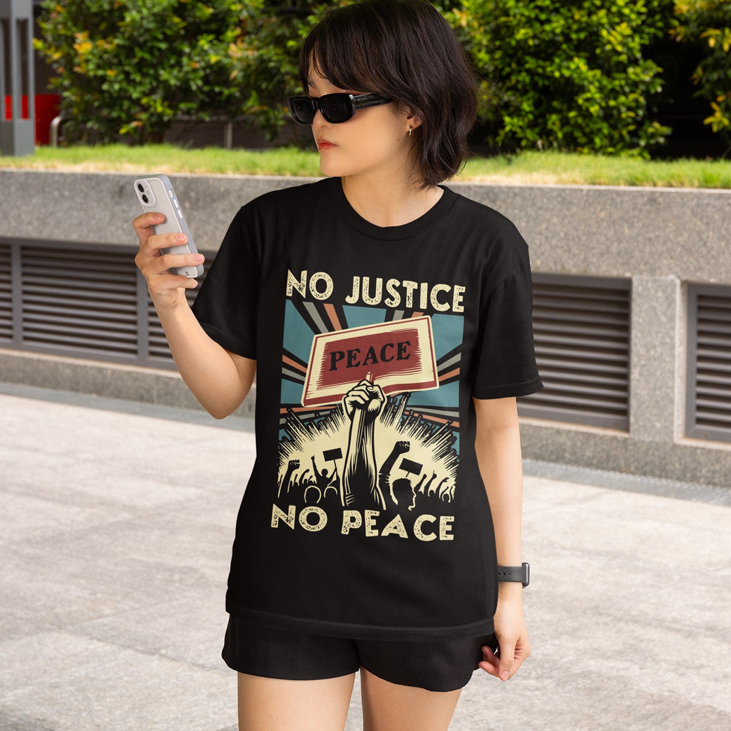 No Justice, No Peace - Activism T-Shirt