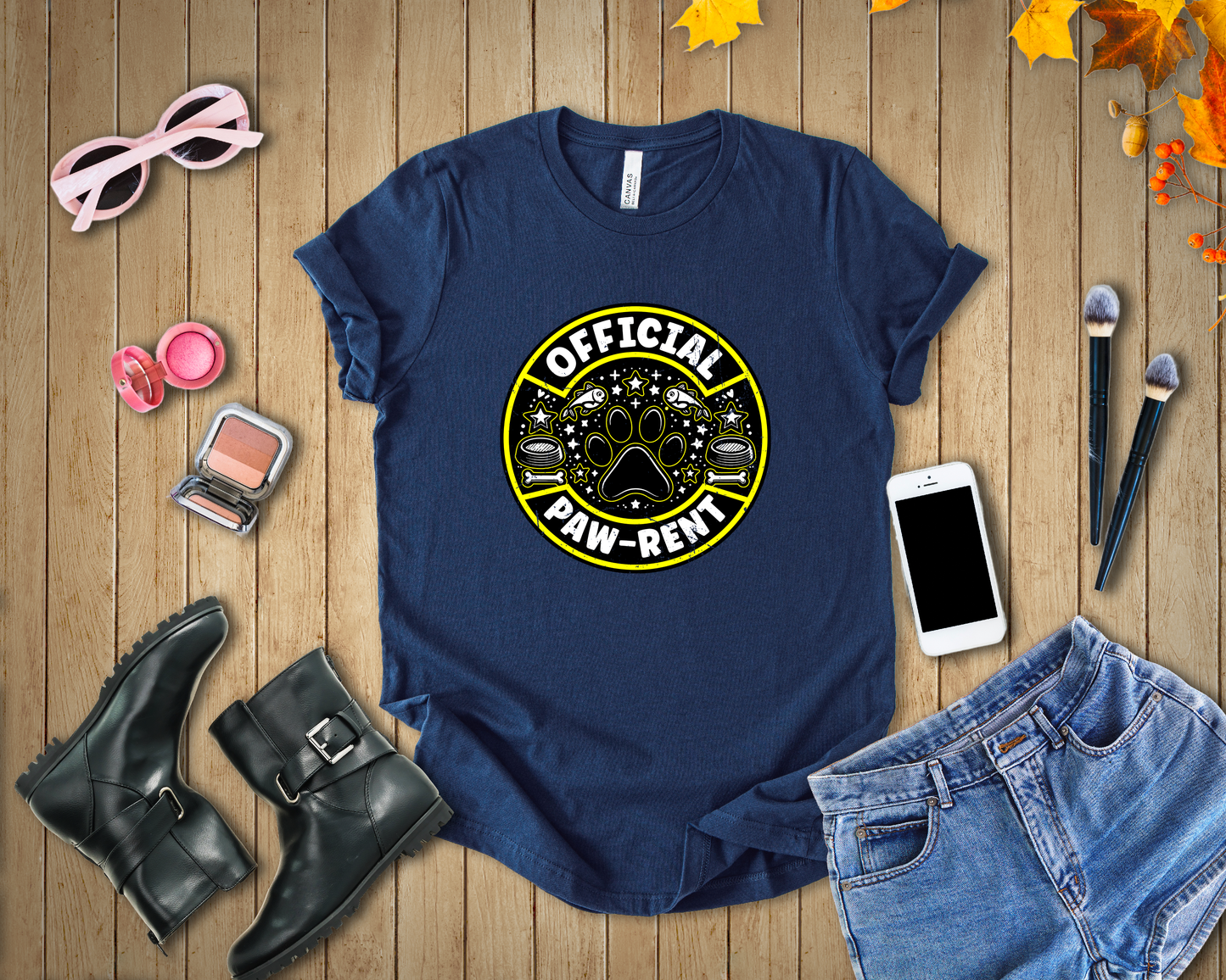 Official Paw-rent Pet Parent Funny Cat Dog Lover T-Shirt