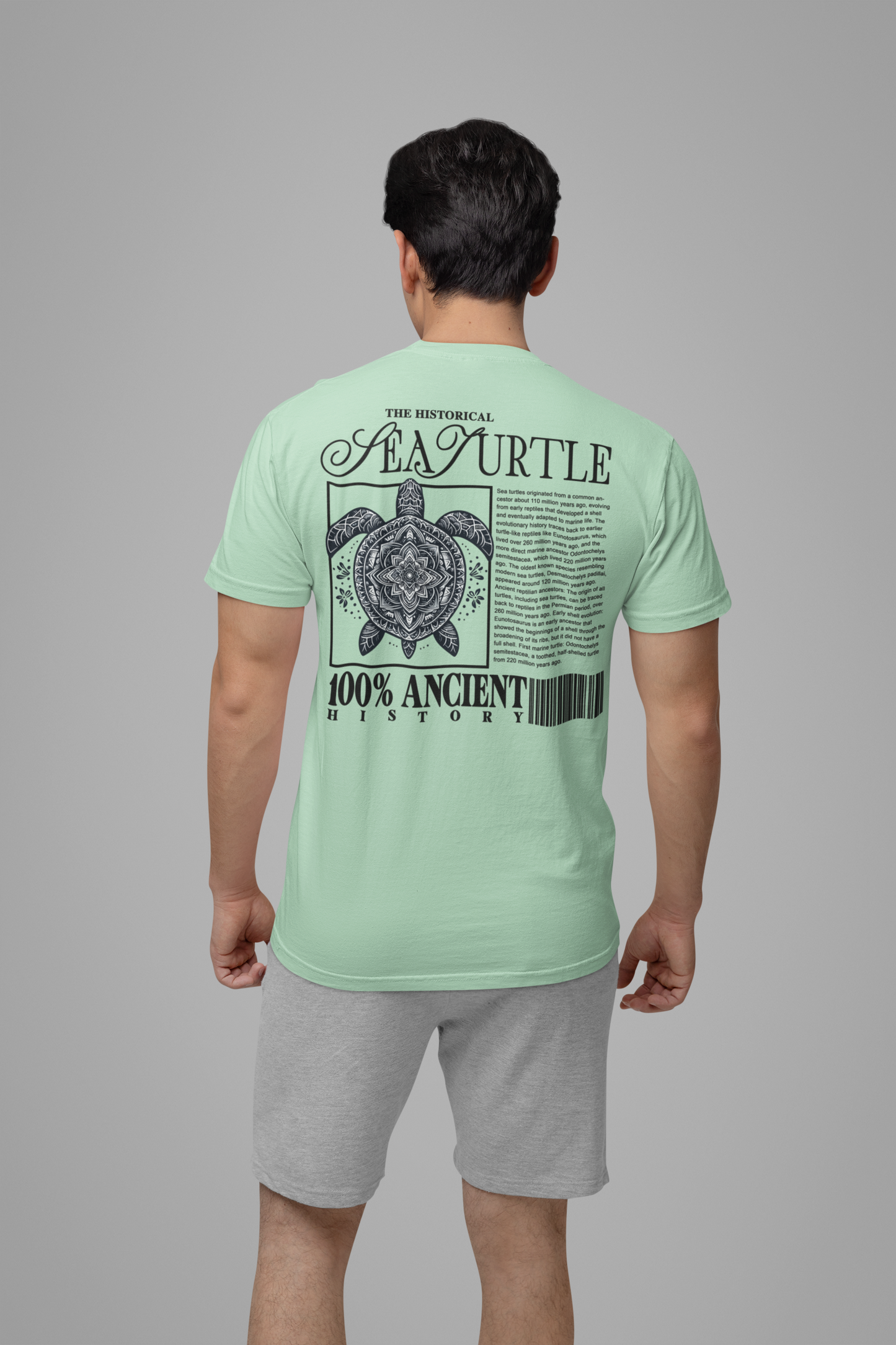 The Historical Sea Turtle Mandala Tshirt – Ocean Legend