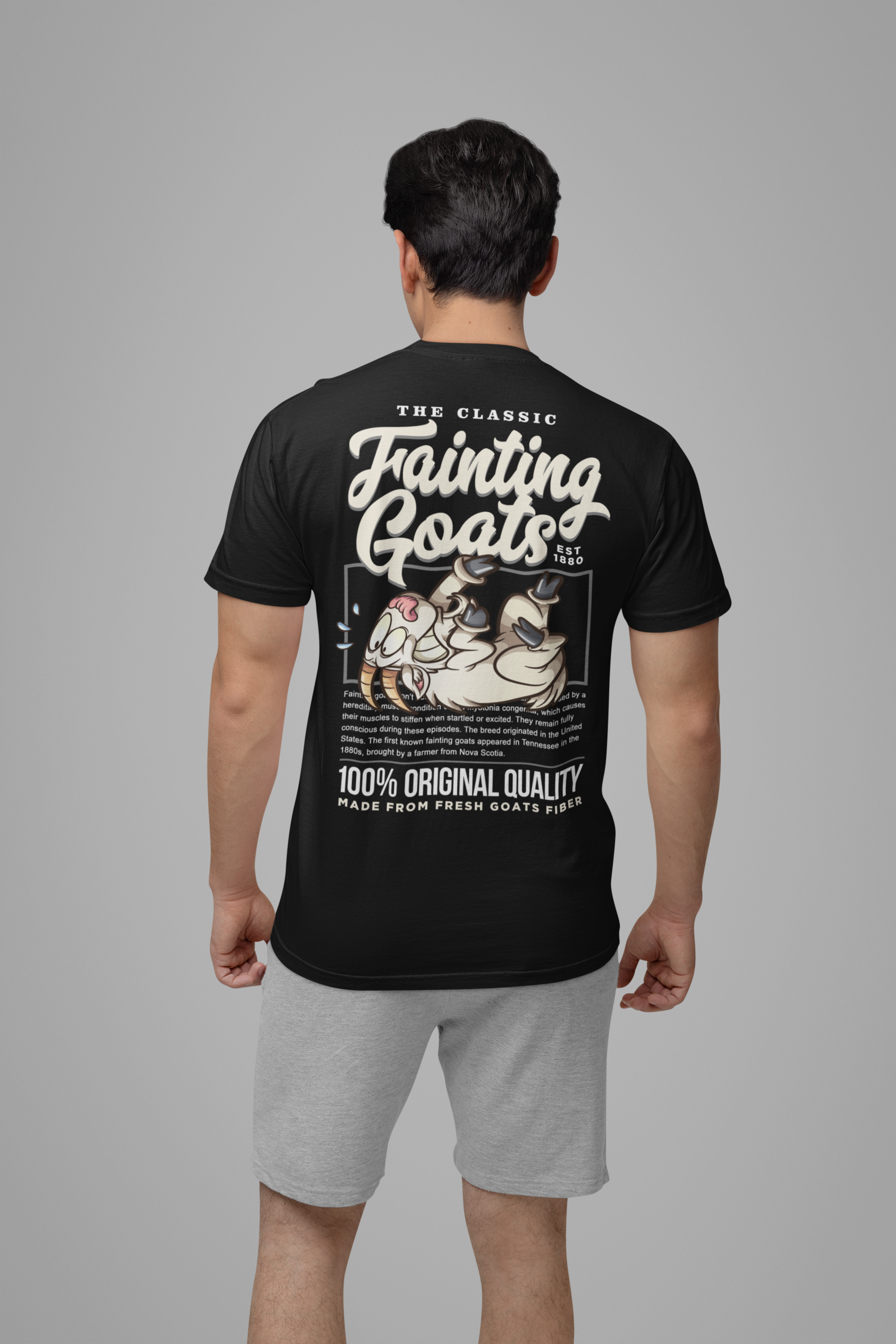 The Classic Fainting Goats Funny T-Shirt