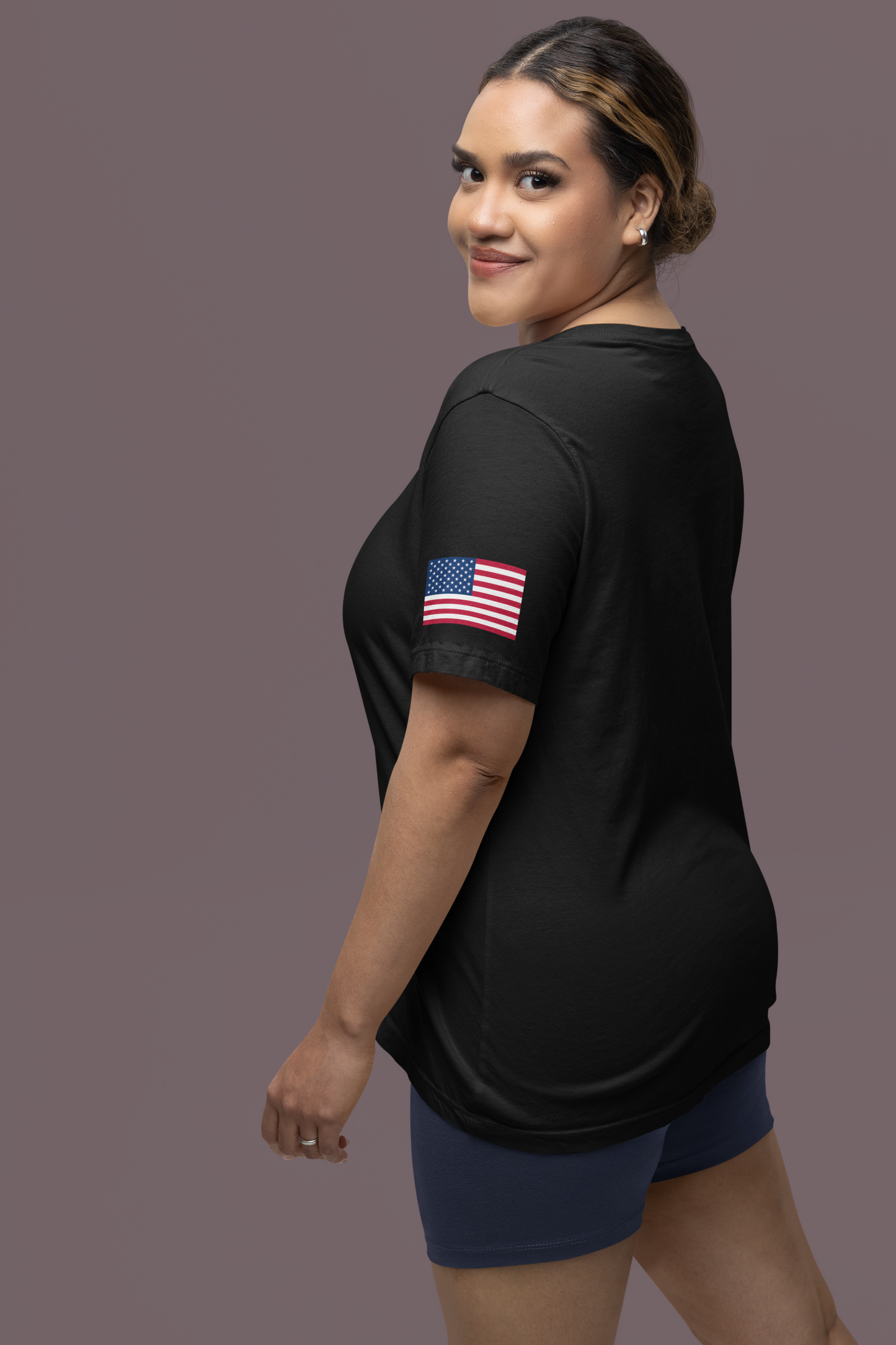 Las Vegas State of Nevada T-Shirt - Est 1905 Navy USA Flag Collegiate Design