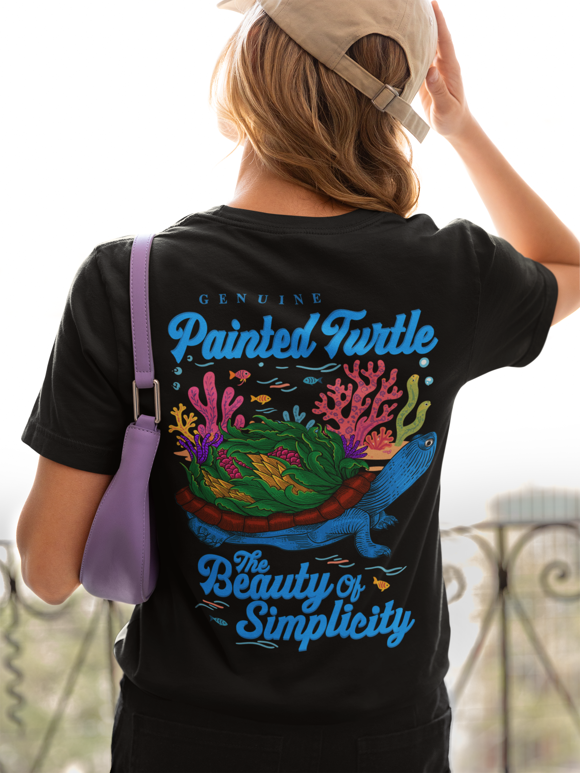 Painted Turtle Tshirt – The Beauty of Simplicity