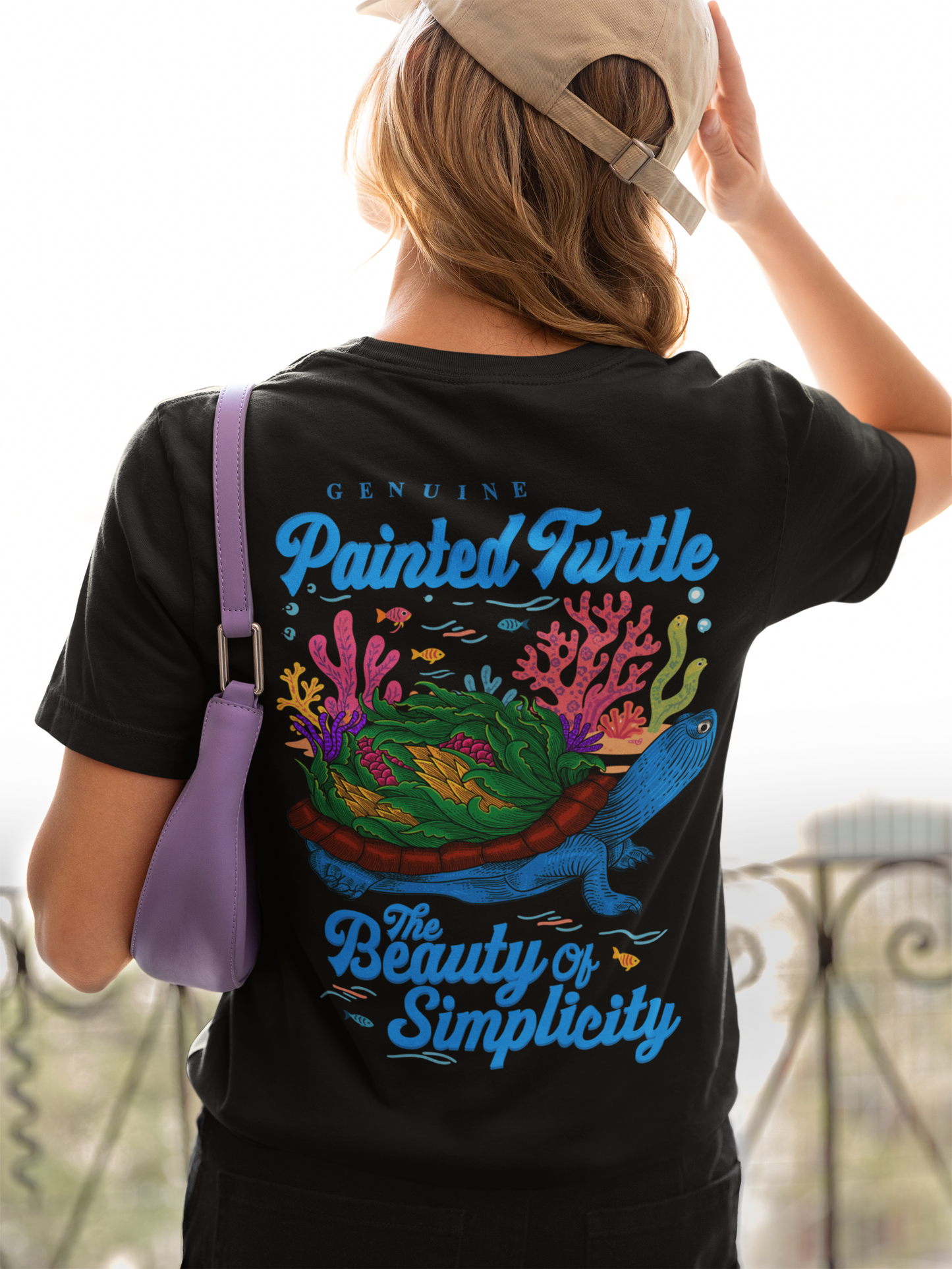 Painted Turtle Tshirt – The Beauty of Simplicity
