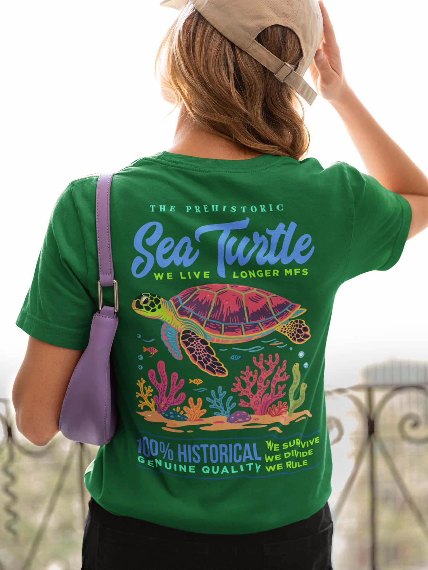 The Prehistoric Sea Turtle Tshirt – Ancient Ocean Survivor
