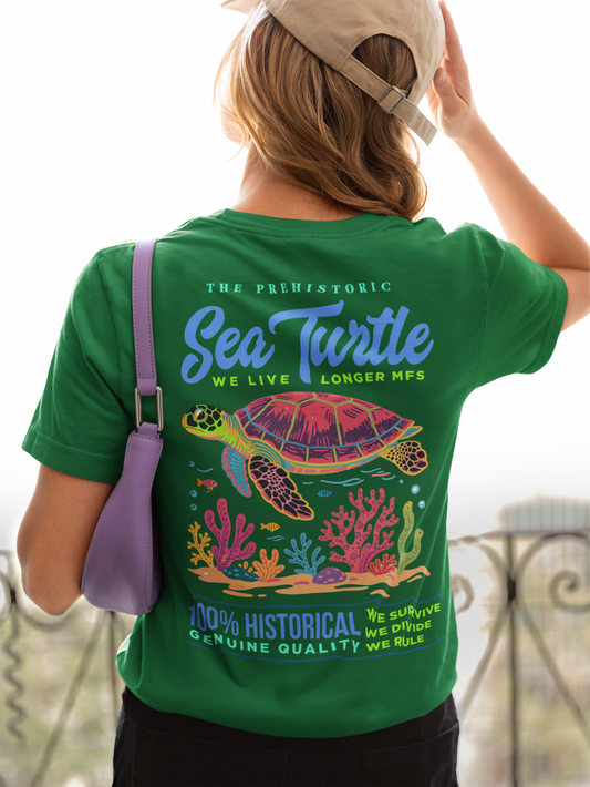 The Prehistoric Sea Turtle Tshirt – Ancient Ocean Survivor