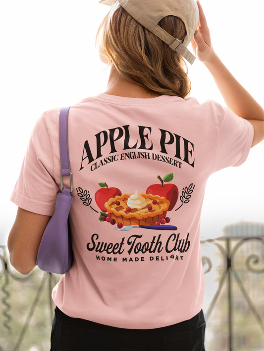 Apple Pie Sweet Tooth Club Tshirt – Homemade Delight