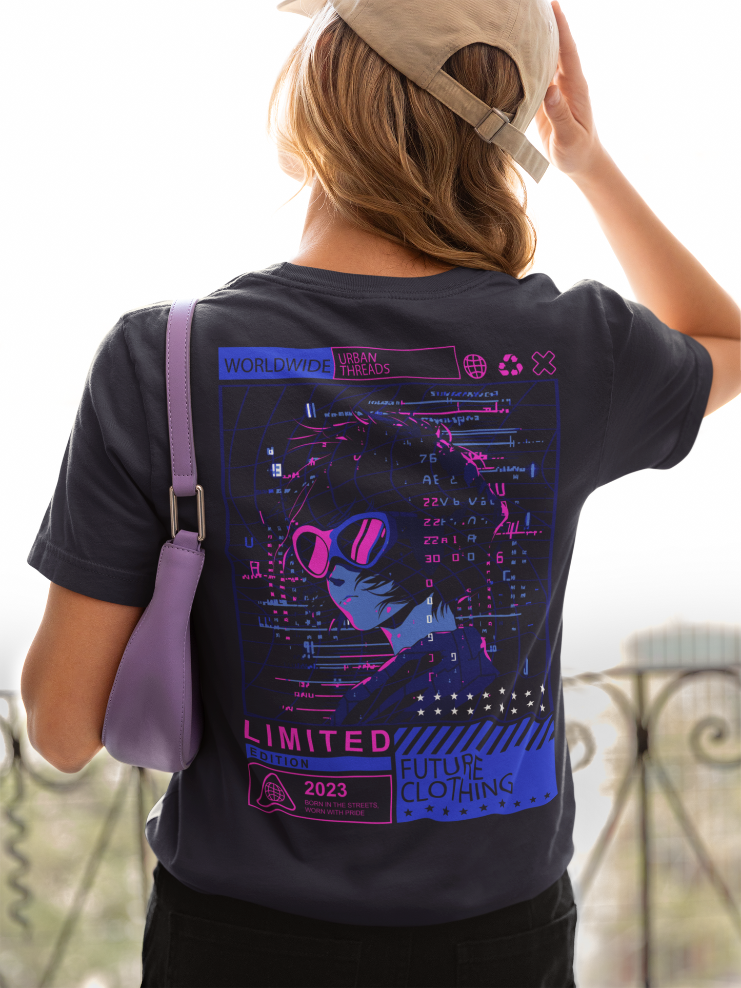 Limited Edition Cyberpunk Future Clothing Streetwear T-Shirt