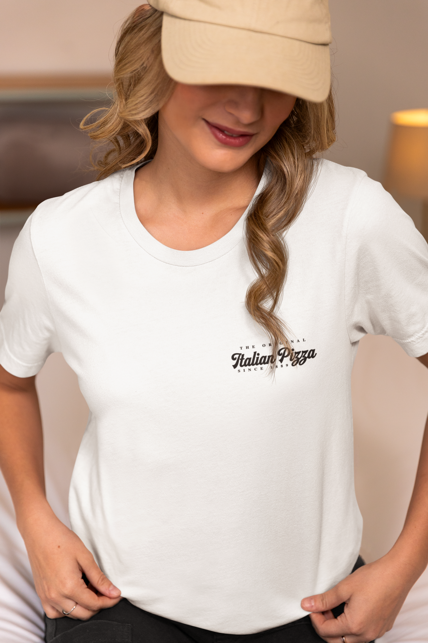 The Original Italian Pizza T-Shirt – Supreme Flavor with Classic Ingredients Graphic