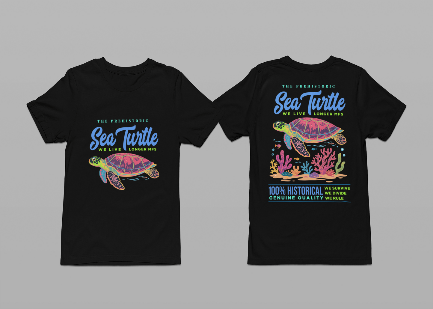 The Prehistoric Sea Turtle Tshirt – Ancient Ocean Survivor
