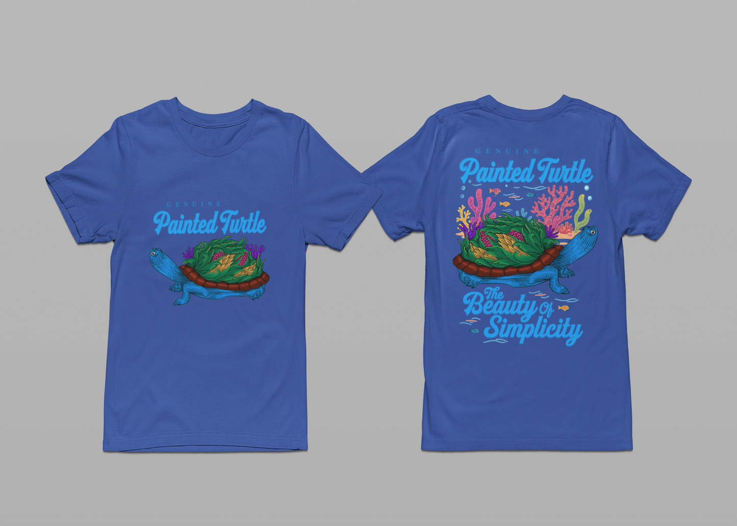 Painted Turtle Tshirt – The Beauty of Simplicity