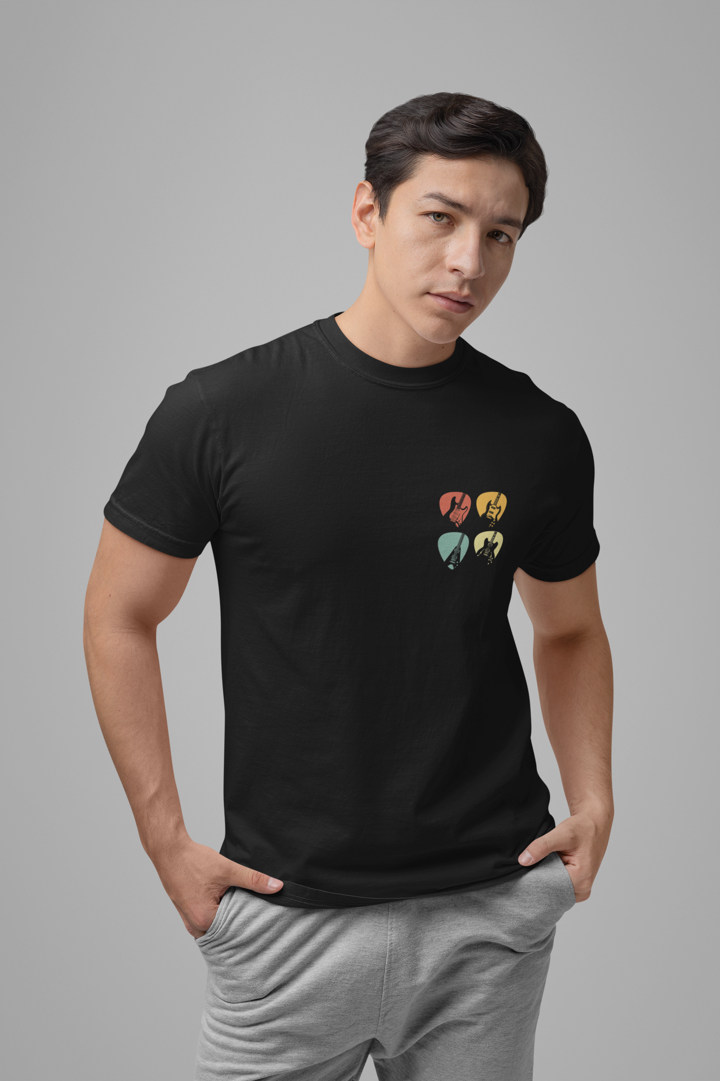 Pick Your Poison – Guitar and Pick Rock T-Shirt