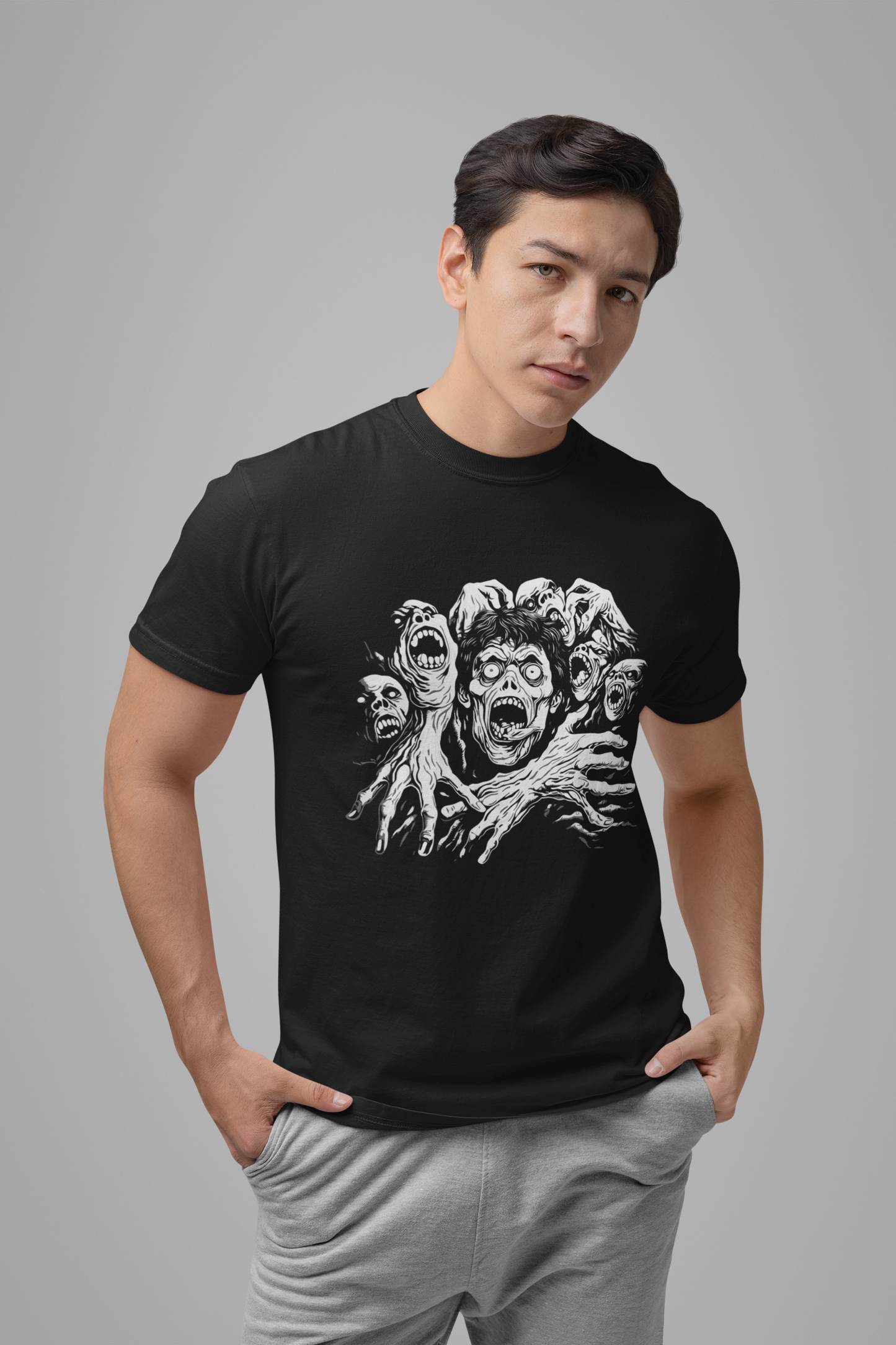 Night Terrors Monsters Under the Bed Horror T-Shirt