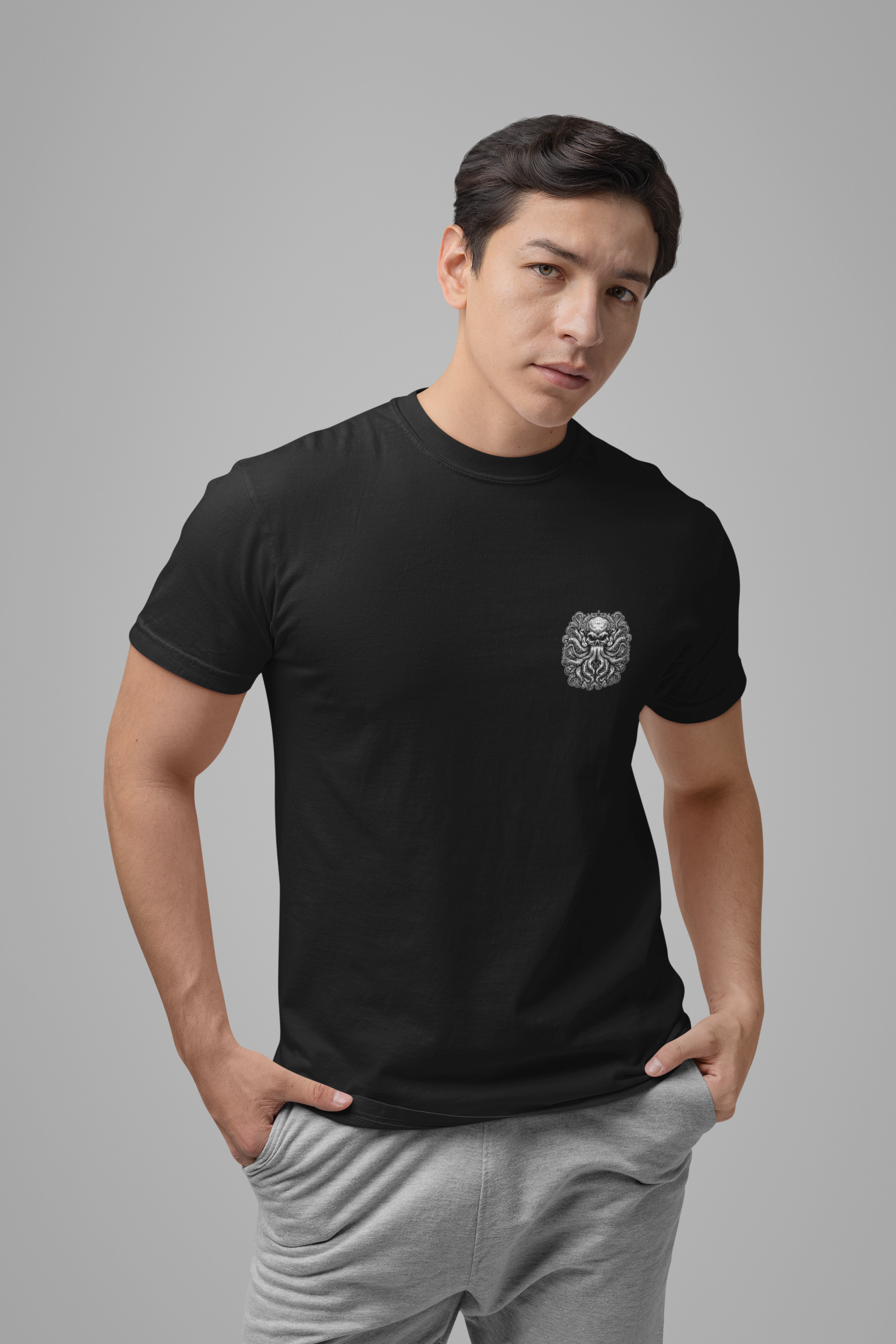 Too Many Drums? Not for These Arms T-Shirt – Octopus Drum Master Graphic