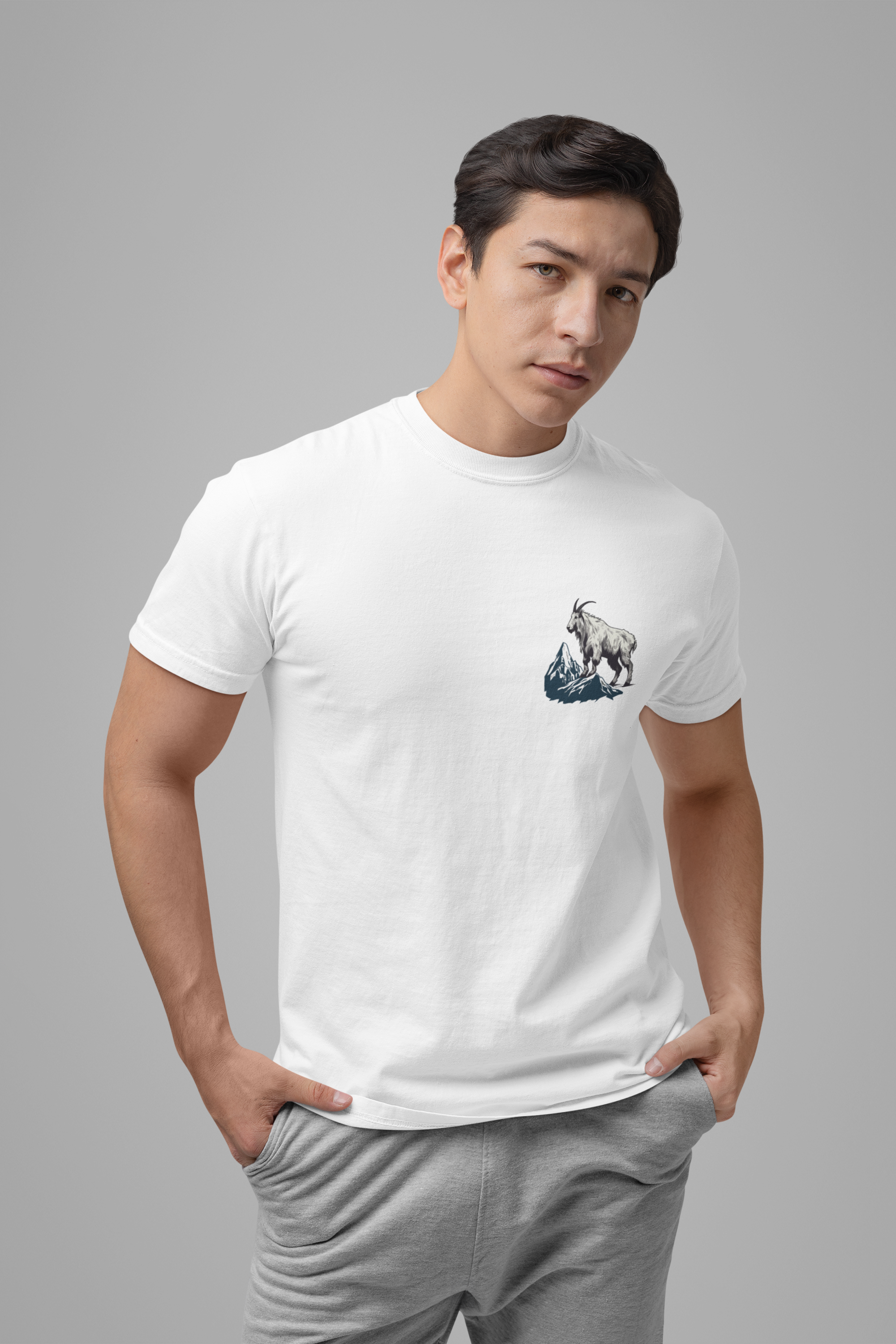Goat Stay Wild and Climb Mountains T-Shirt