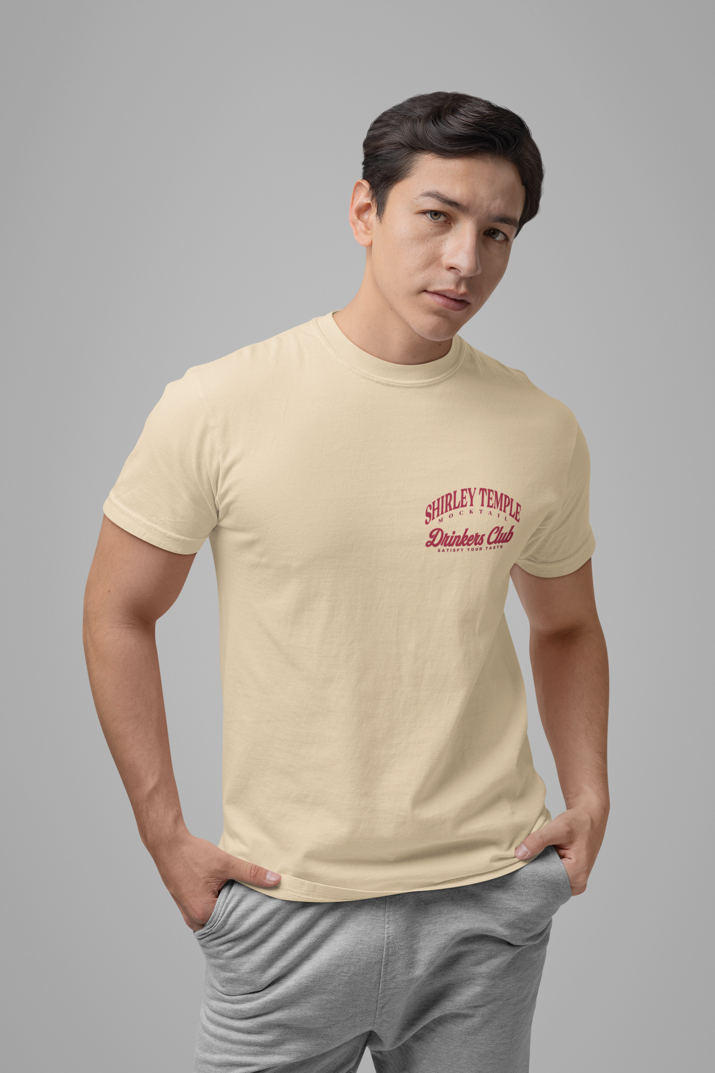 Shirley Temple Mocktail Drinkers Club Tshirt – Satisfy Your Taste