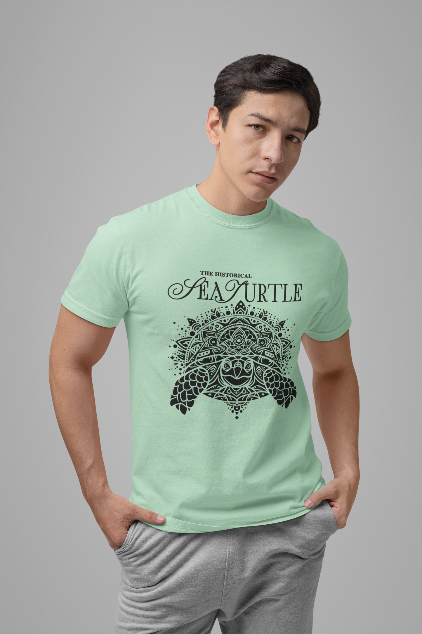 The Historical Sea Turtle Mandala Tshirt – Ocean Legend