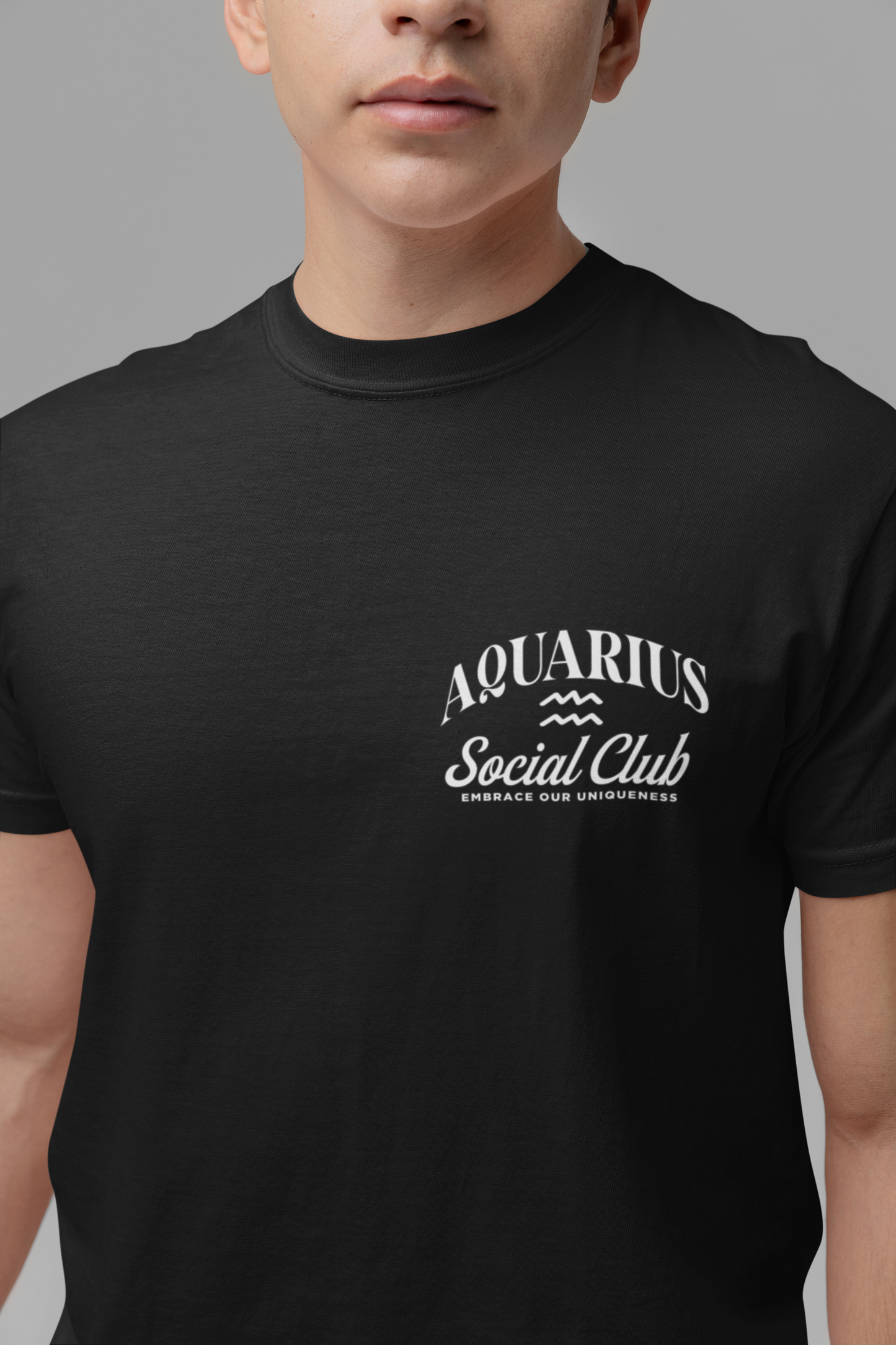 Aquarius Social Club T-Shirt – Embrace Our Uniqueness