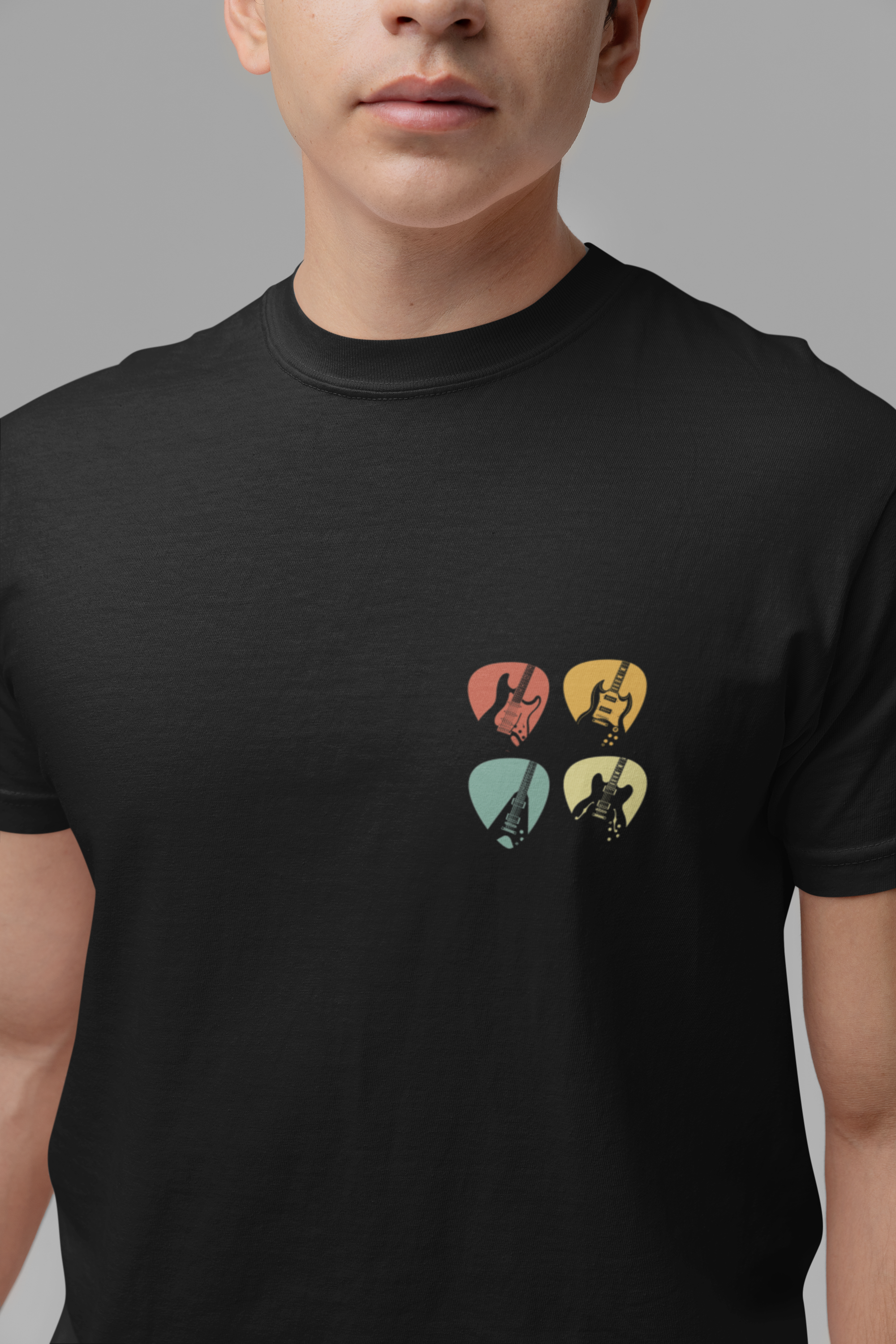 Pick Your Poison – Guitar and Pick Rock T-Shirt