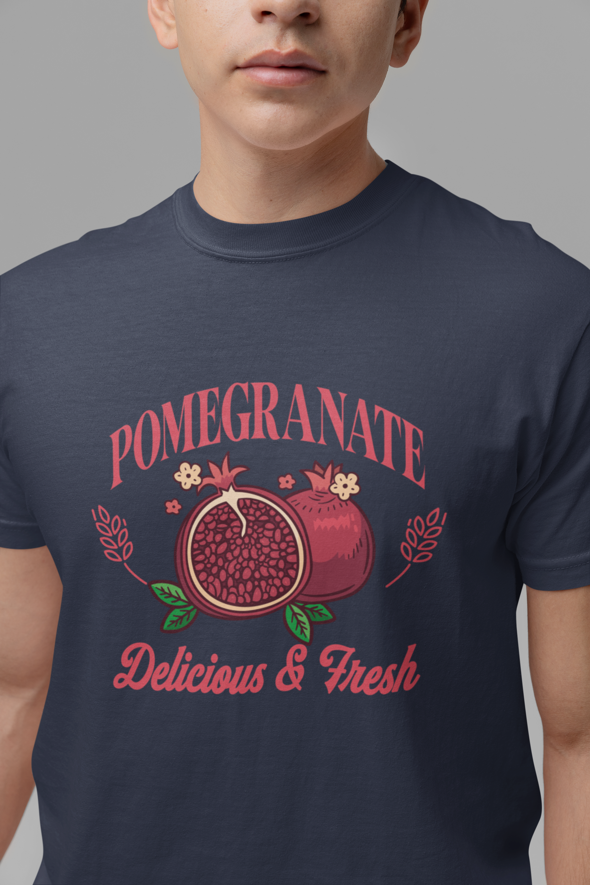 Pomegranate Delicious and Fresh Tshirt – Juicy Fruit Vibes