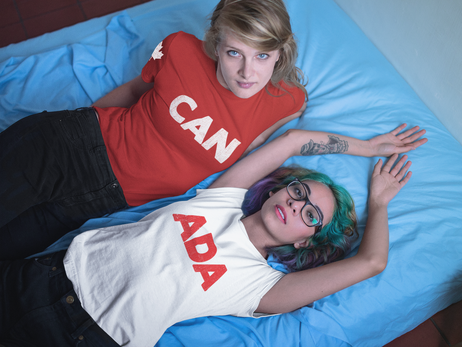 Canada Split Duo  - ADA T-Shirt Set