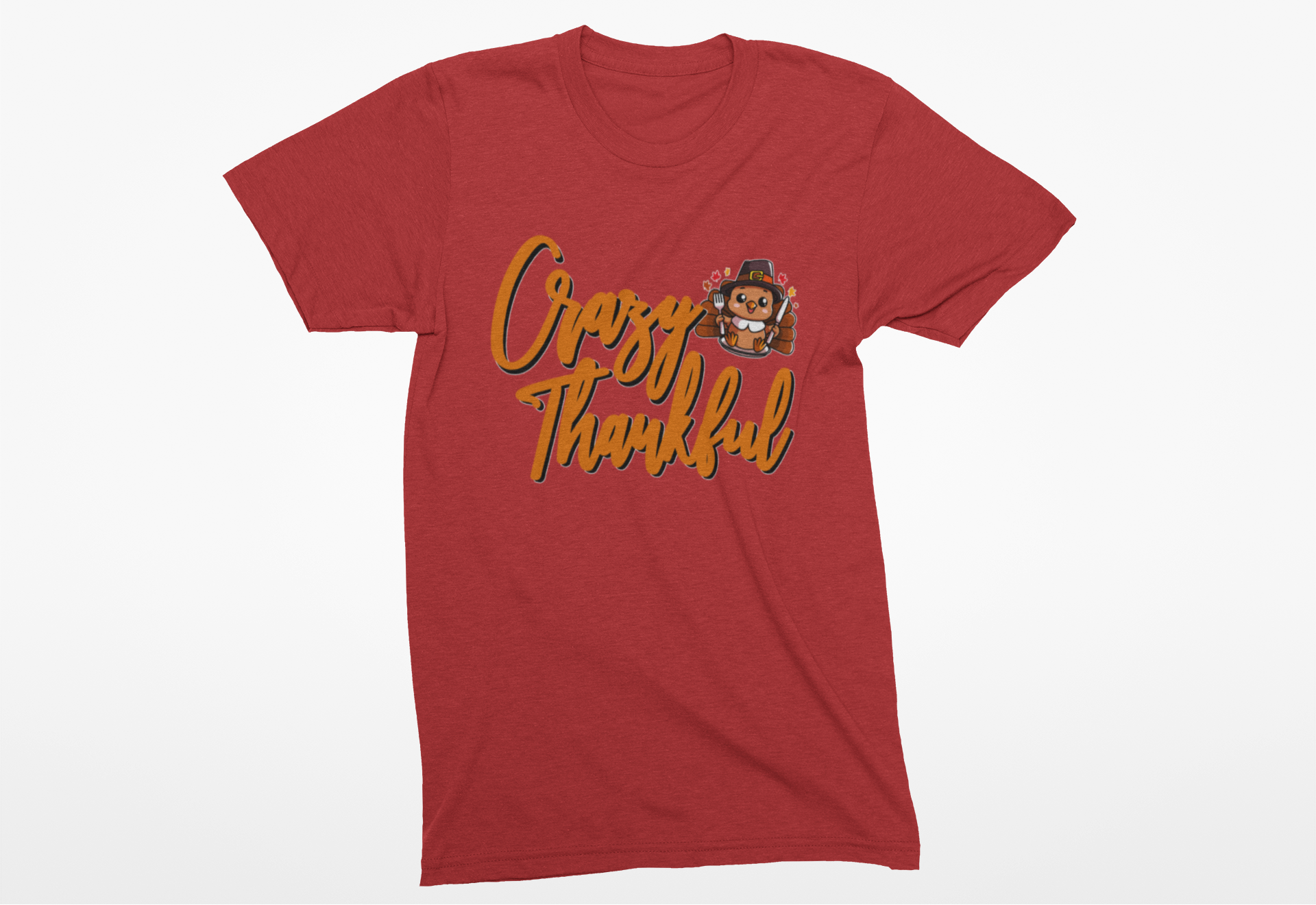Crazy Thankful Baby Turkey T-Shirt
