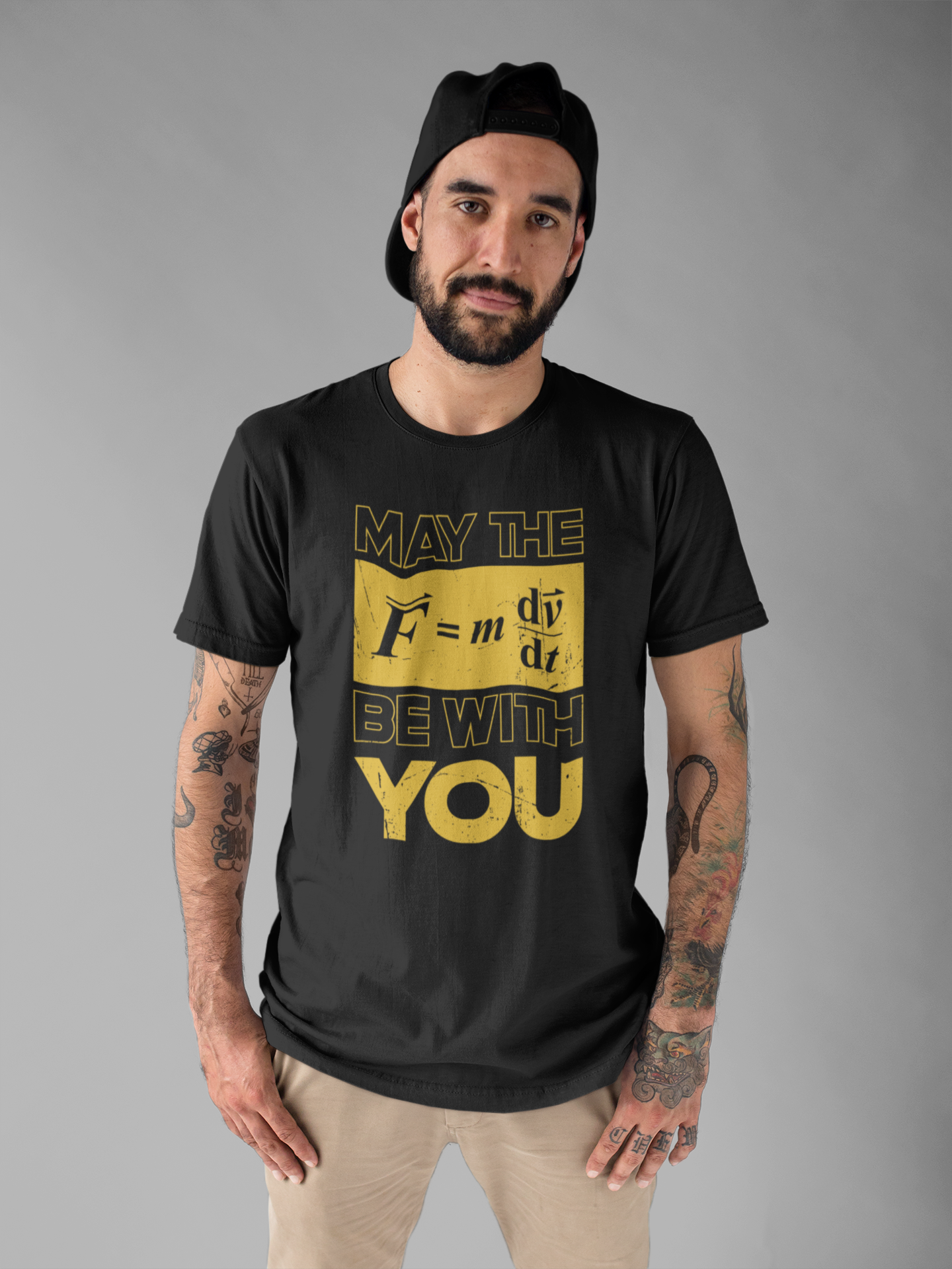 May the Force Be with You – Science Formula Edition Tshirt