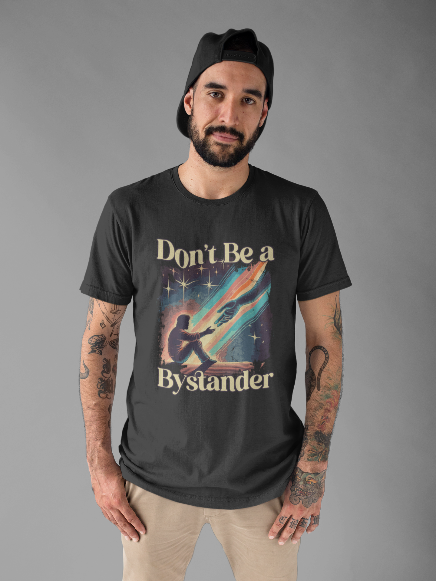 Don’t Be A Bystander Shirt, Speak Up Graphic Tee, Anti Bullying Empowerment T Shirt, Courageous Message Apparel, Social Impact Shirt