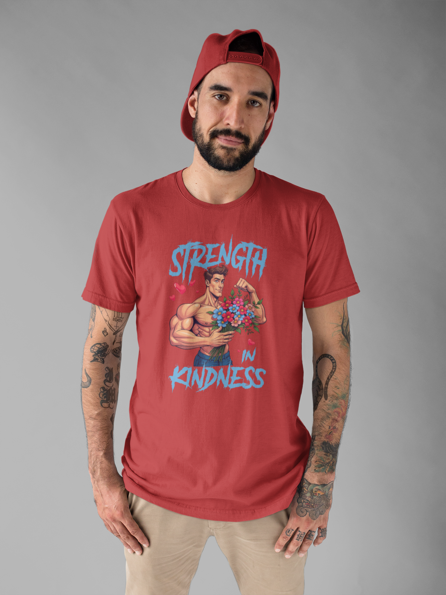 Strength in Kindness Shirt Bold Message Graphic Tee Inspiring Statement for Empaths Teachers Healers and Everyday Compassion Warriors
