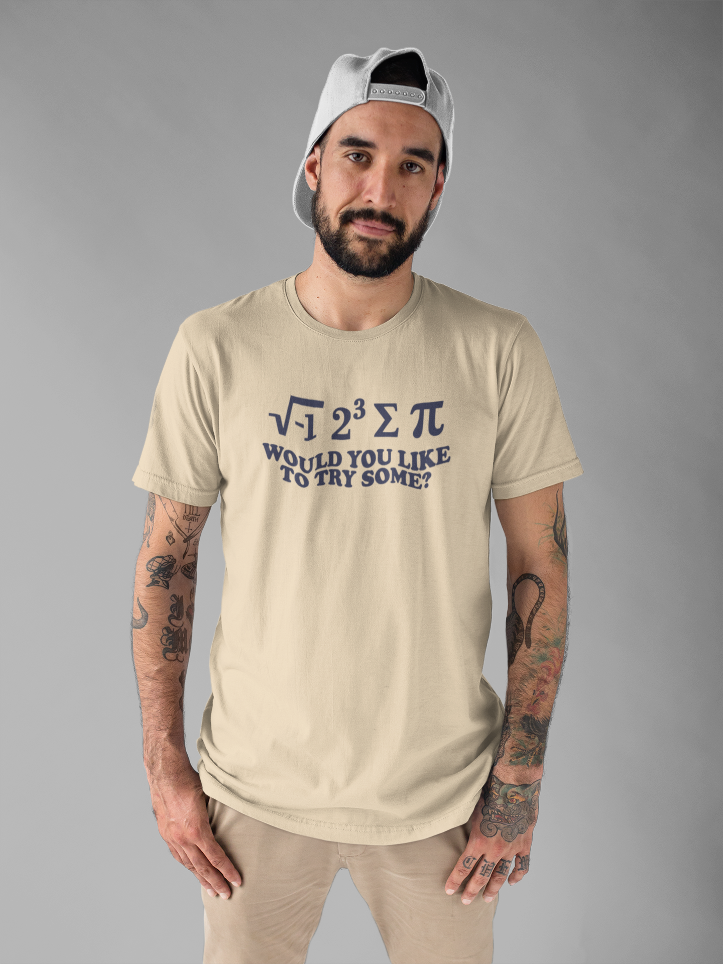 Math Joke T-Shirt – “i 8 Sum Pi” Funny Equation Graphic Tee