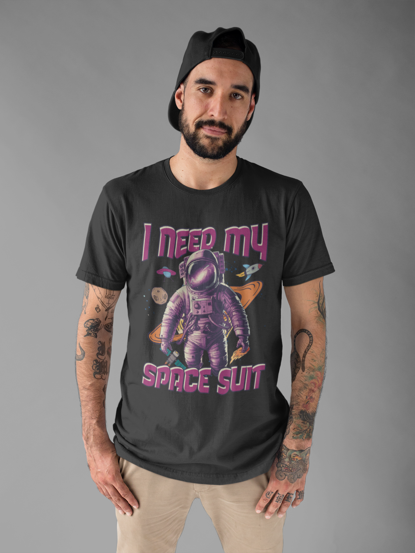 I Need My Space Suit Astronaut Introvert Humor T-Shirt