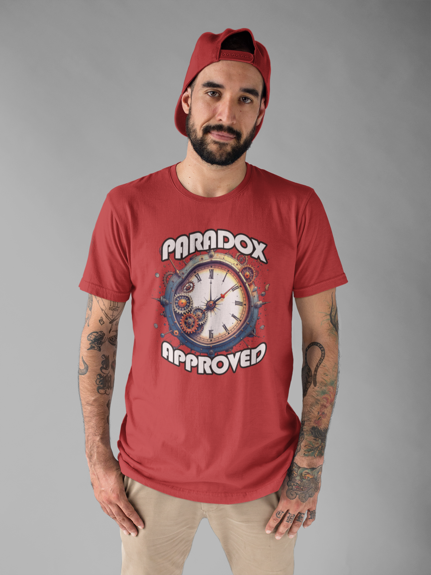 Paradox Approved Tee, Sci-Fi Logic Shirt, Time Travel Irony Tee, Time Theory Graphic Top, Timeline Twister Gift