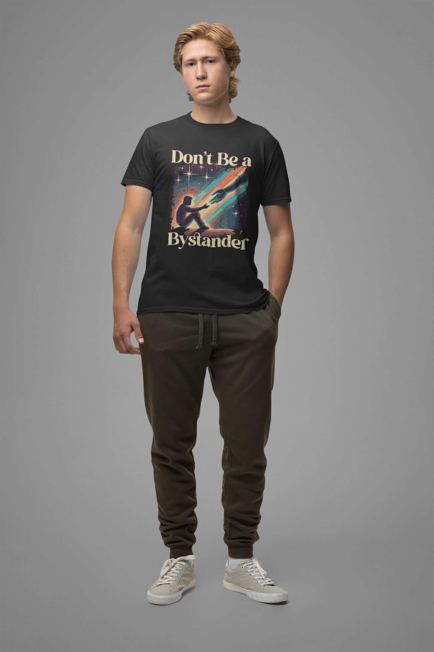Don’t Be A Bystander Shirt, Speak Up Graphic Tee, Anti Bullying Empowerment T Shirt, Courageous Message Apparel, Social Impact Shirt
