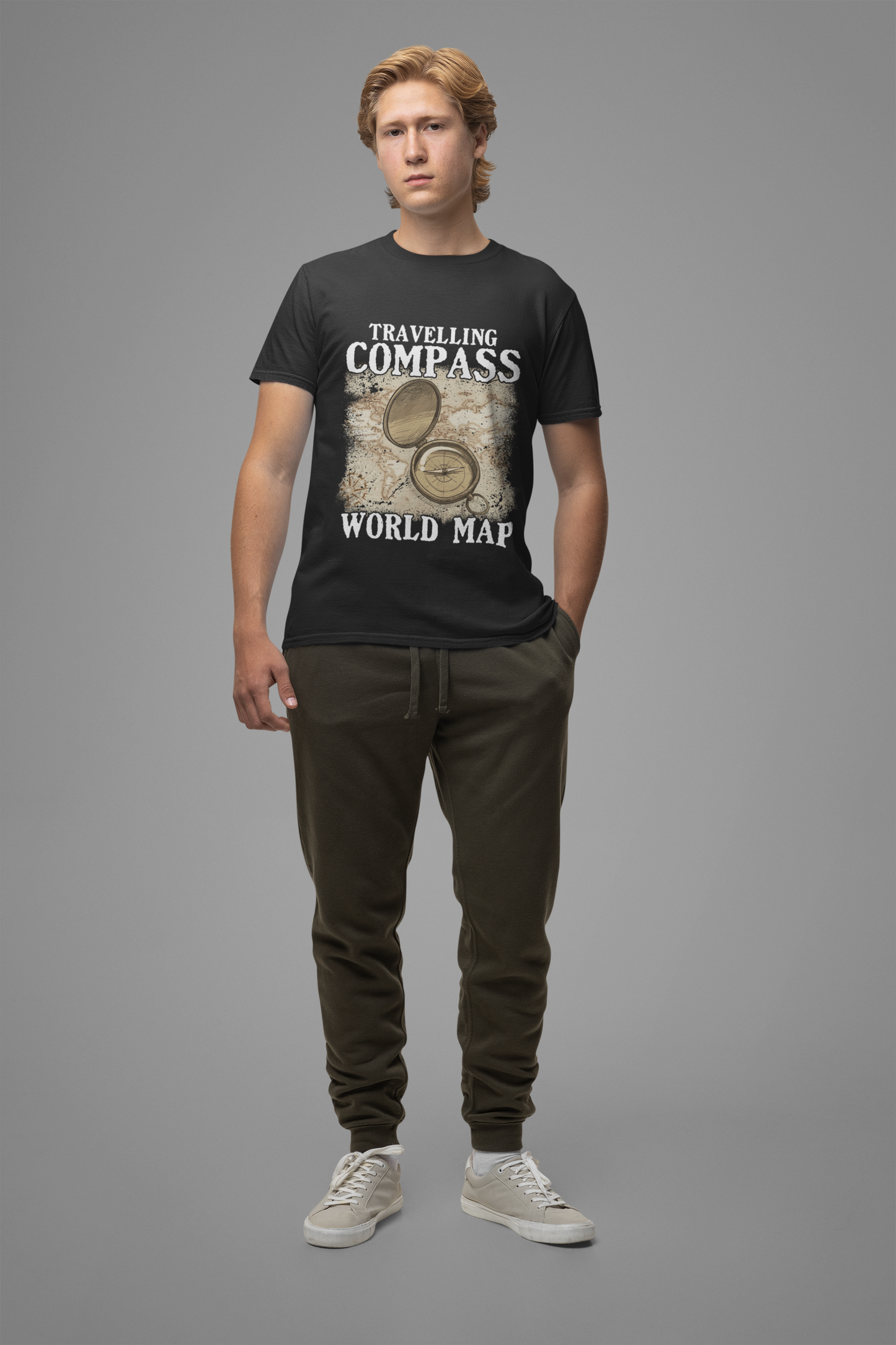 Traveling Compass - Adventure & Wanderlust T-Shirt