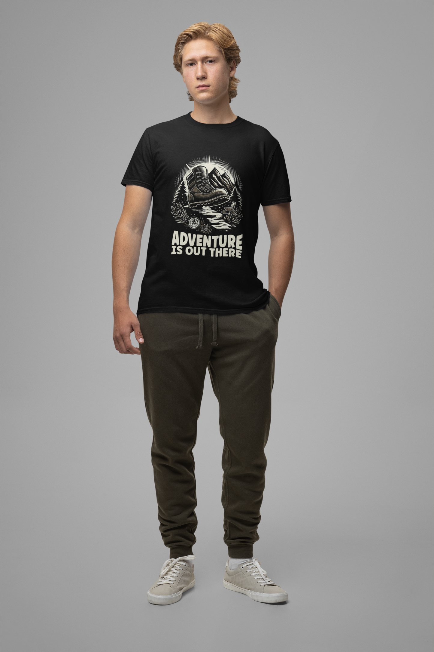 Explore More Worry Less Hiking Adventure Boot T-Shirt