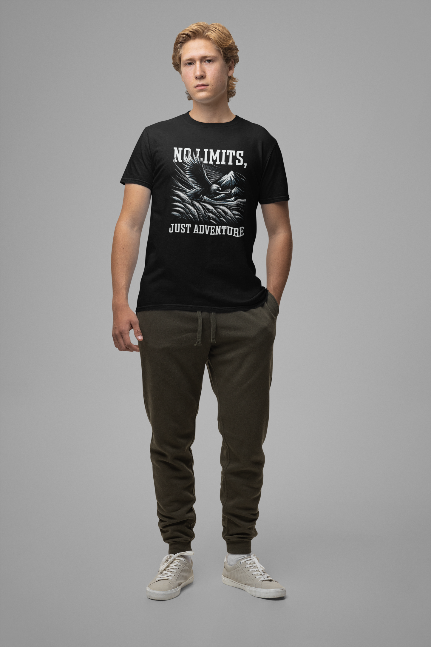 Wild and Free - No Limits Adventure Eagle T-Shirt