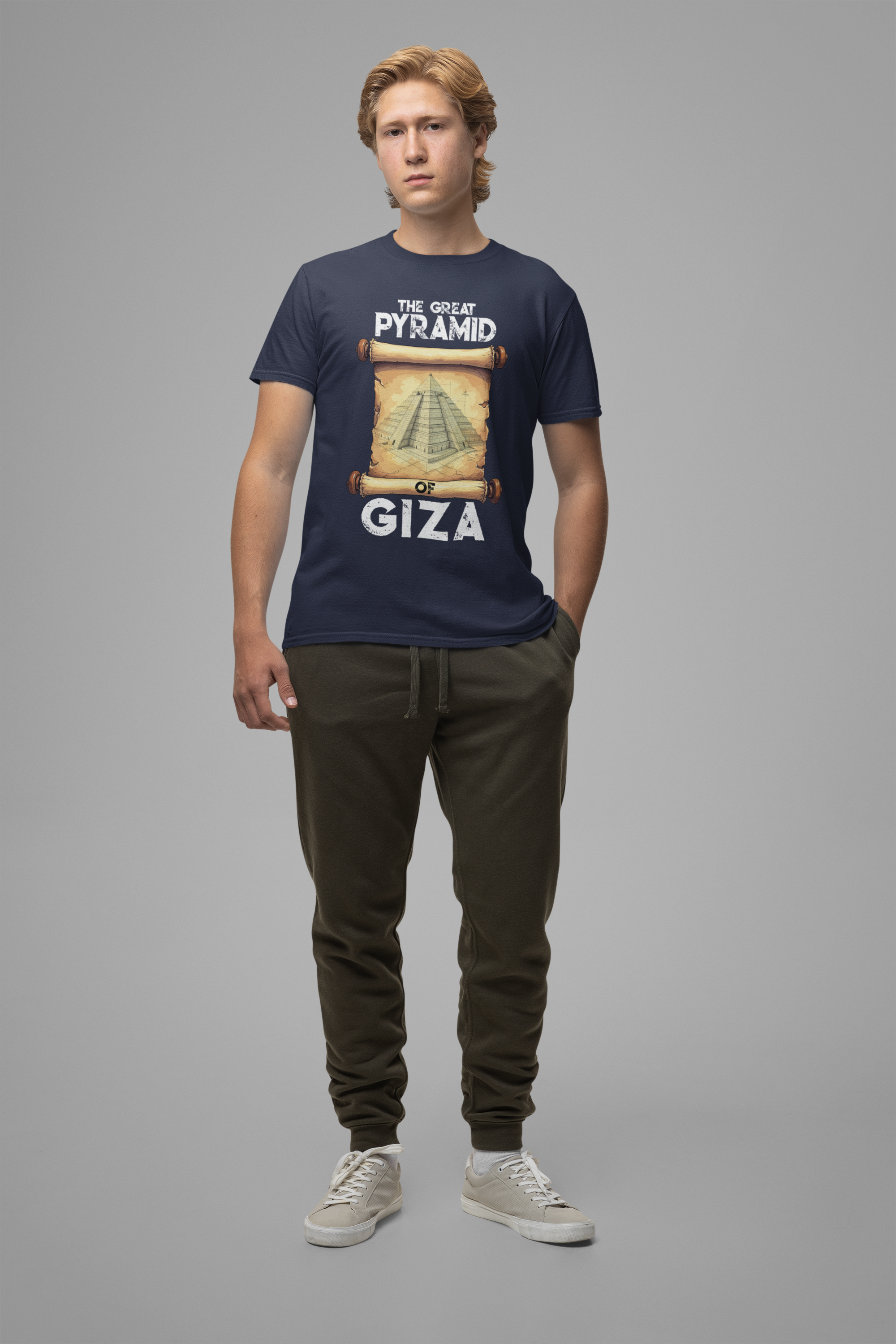 Pyramid Blueprint Tee, Ancient Design Shirt, Egypt History Graphic Tee, Architectural Genius Top, Cultural Heritage Gift