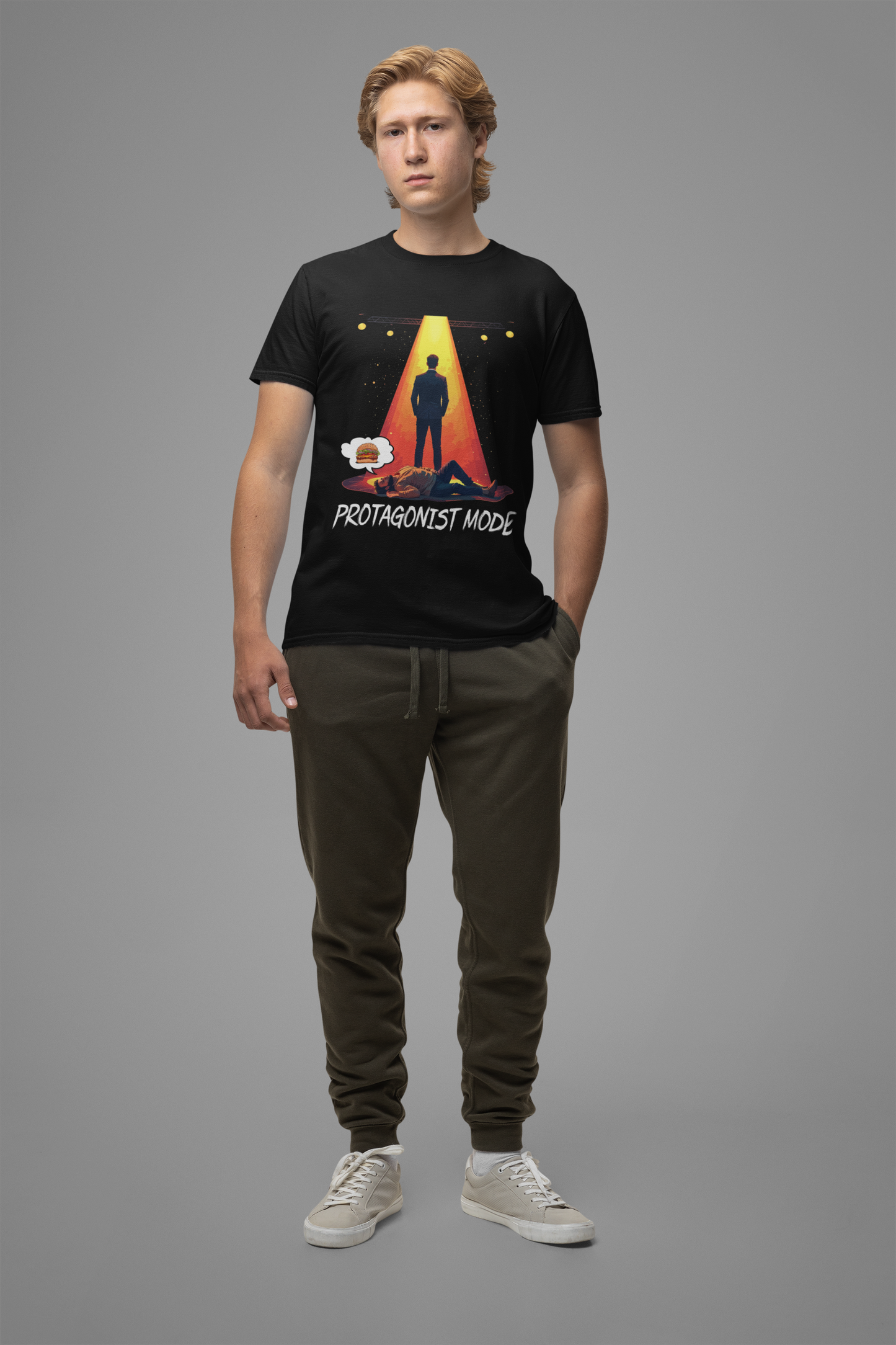 Main character energy, supporting character effort   Official Graphic Statement Tee for Bold Minds, Modern Thinkers, and Everyday Expression Everywhere