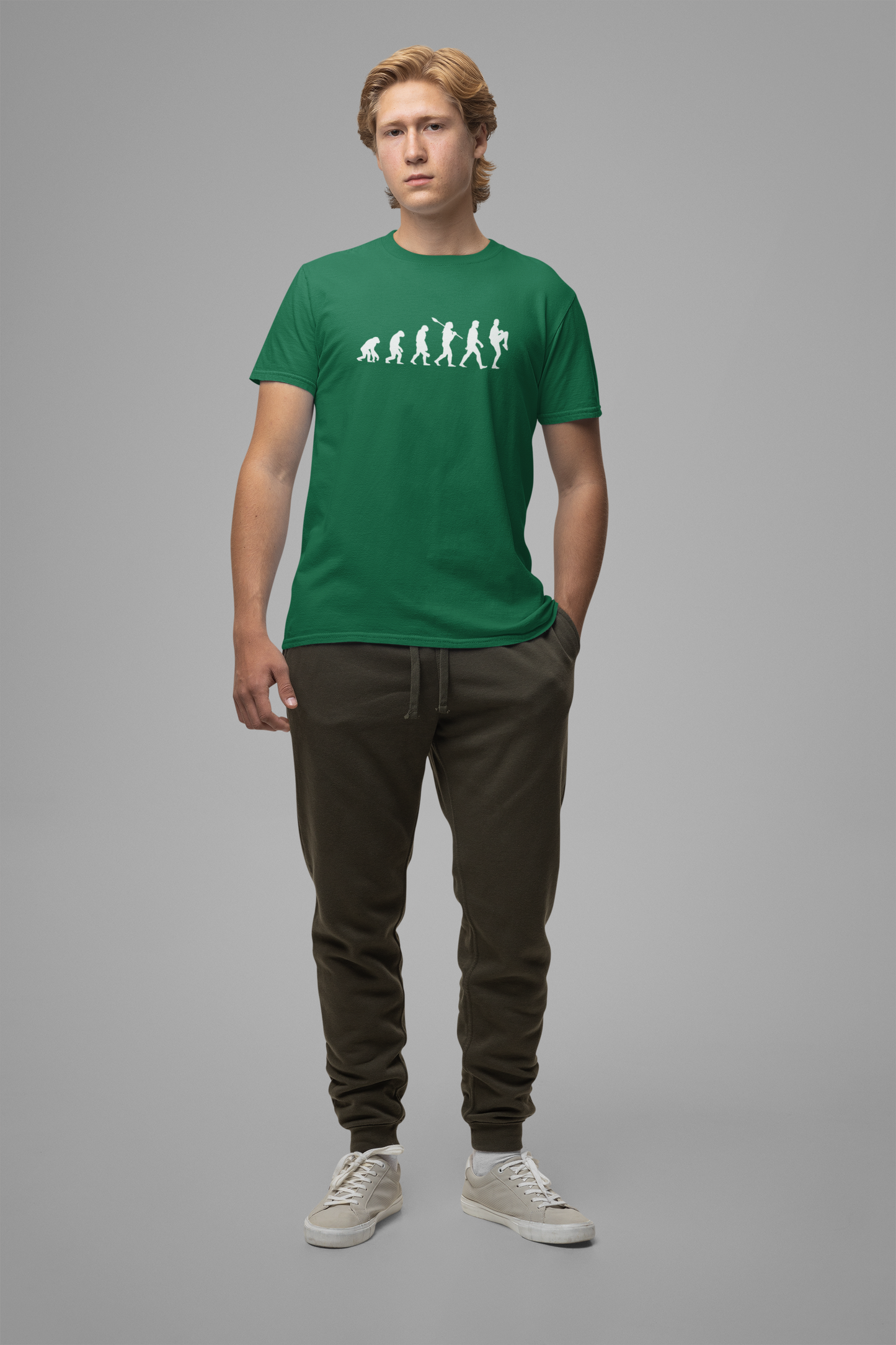 Ape To Human Baseball Evolution Tshirt Graphic Evolution from Ape to Human to Baseball Player