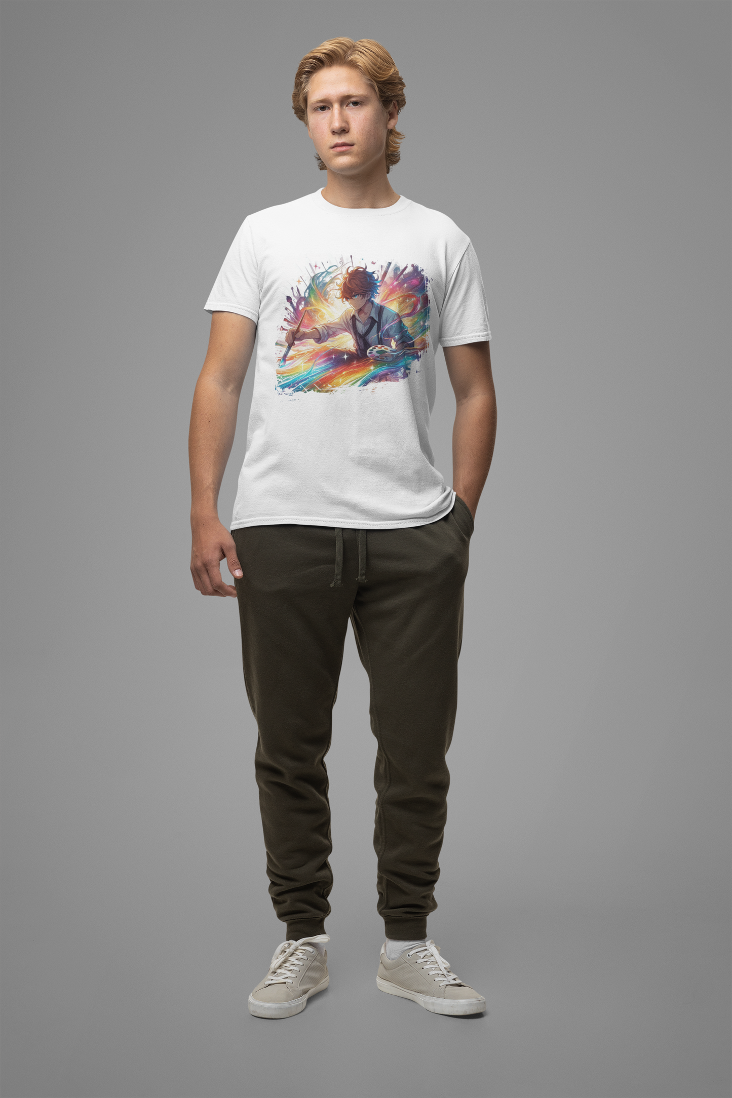 I Am The Creator Of My Destiny Shirt, Bold Painter Manifestation Tee, Artistic Power Graphic T Shirt, Spiritual Anime Apparel, Self Expression Top