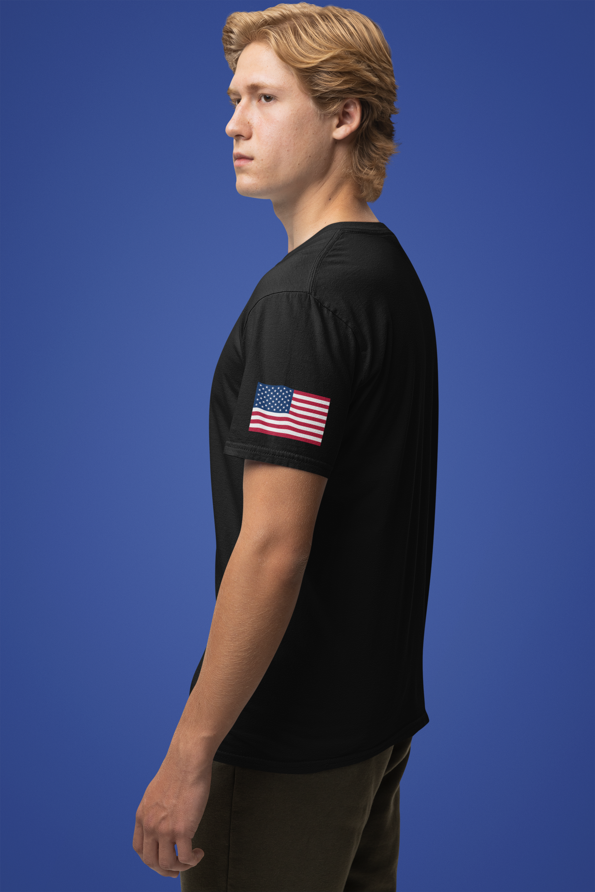 USA Flag T-Shirt – Vintage American Flag Patriotic Graphic Tee