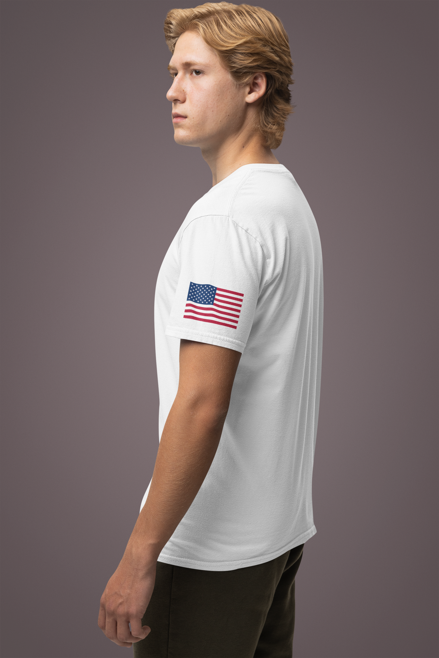 I Love Las Vegas T-Shirt - Classic USA Flag Heart Simple Nevada City Pride