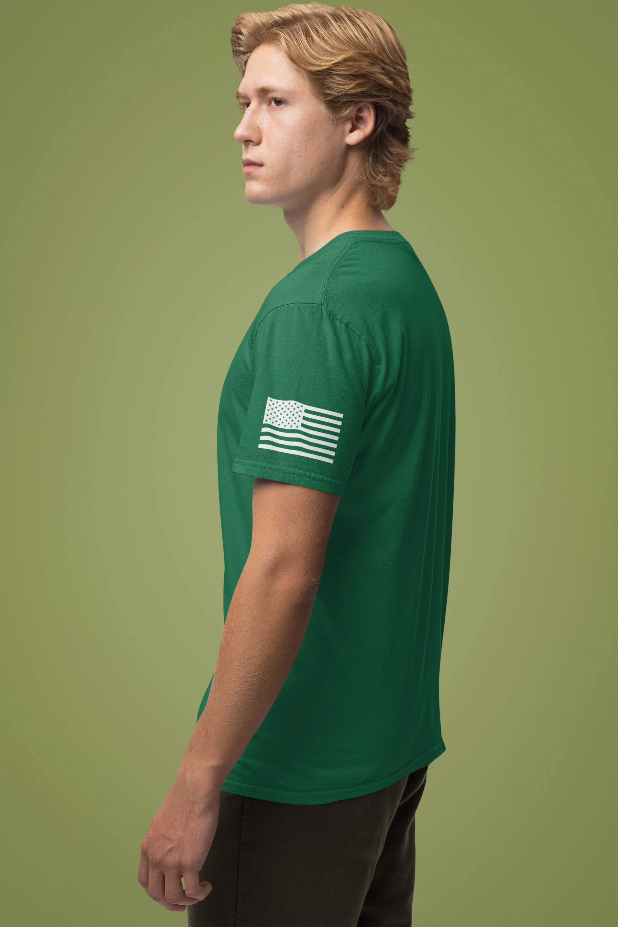 Los Angeles California USA T-Shirt – Retro Moon Crescent Palm Tree Classic Car Tee