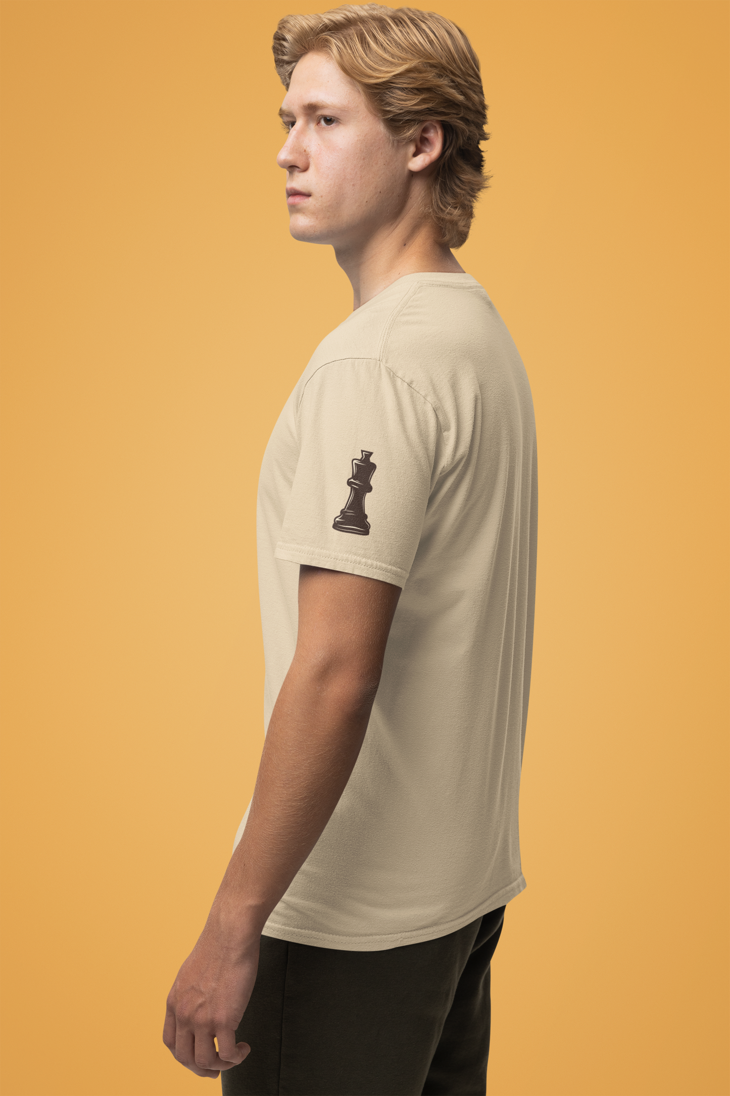 Thinking Monkey Chess T-Shirt – Intelligent Chimp Mathematical Formulas Graphic Tee