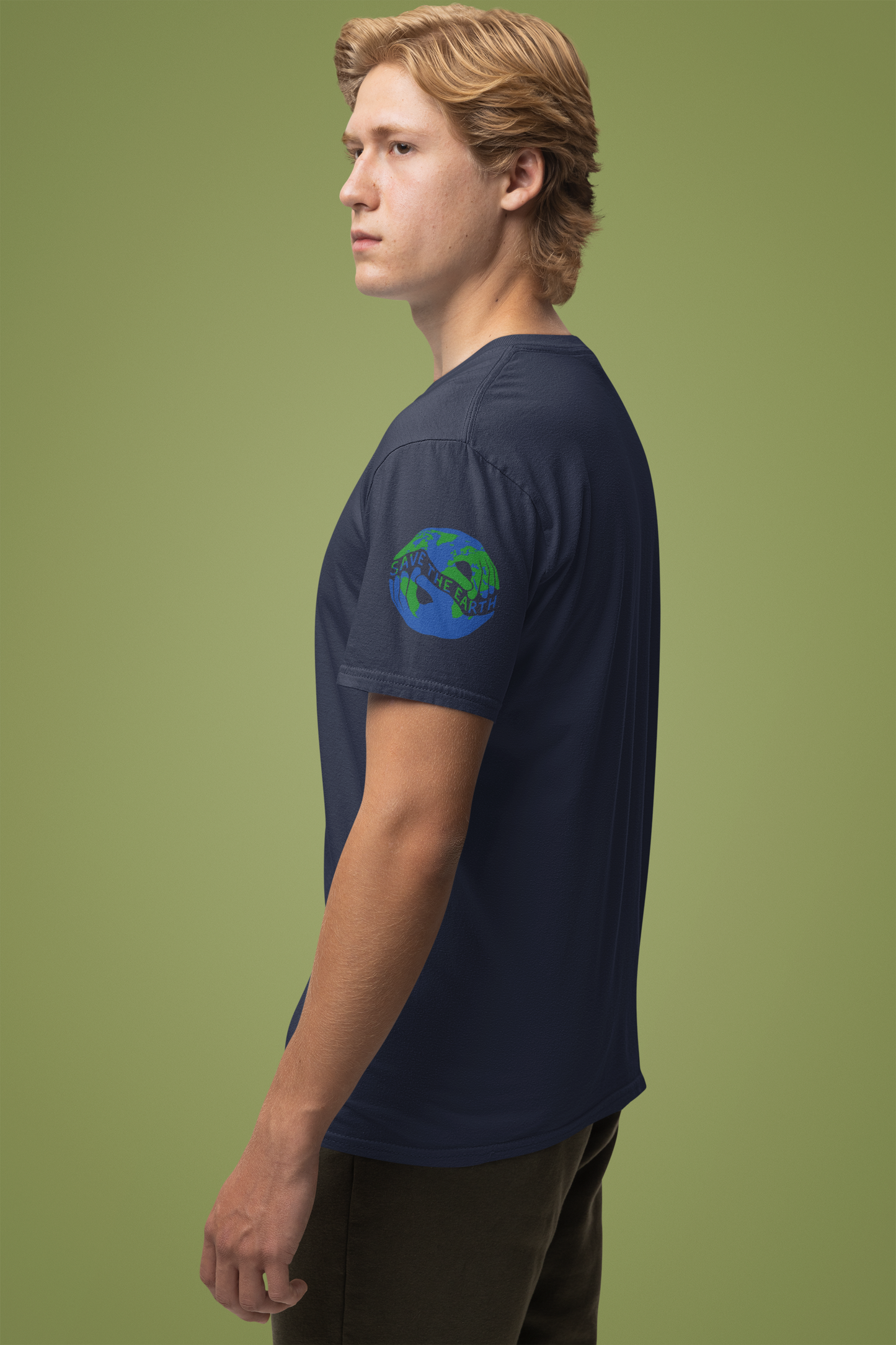 The Earth Provides Enough to Satisfy Every Man's Need T-Shirt – Environmental Sustainability Quote Graphic Tee